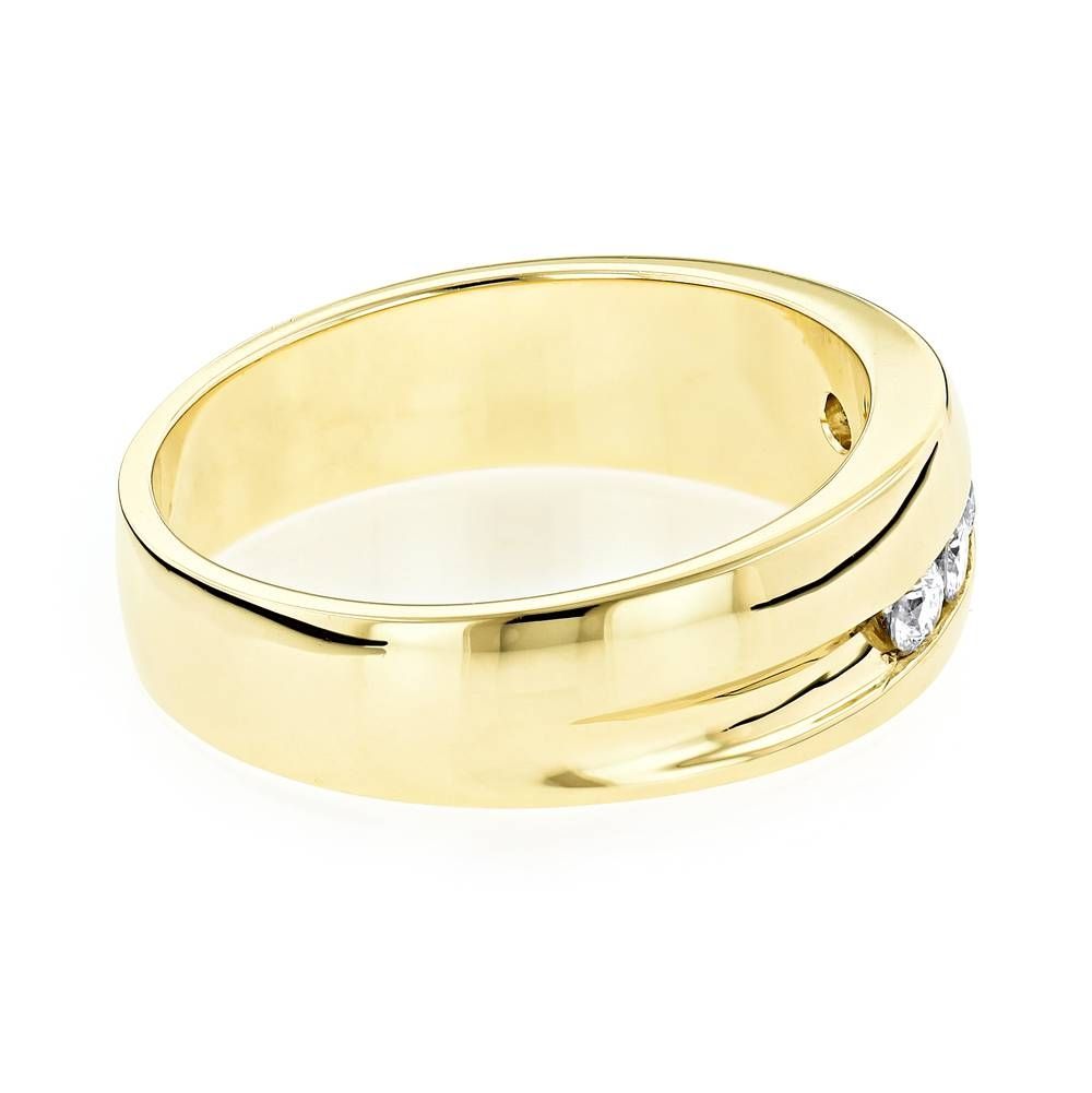14k Gold Male Engagement Rings Collection Piece  (View 1 of 15)