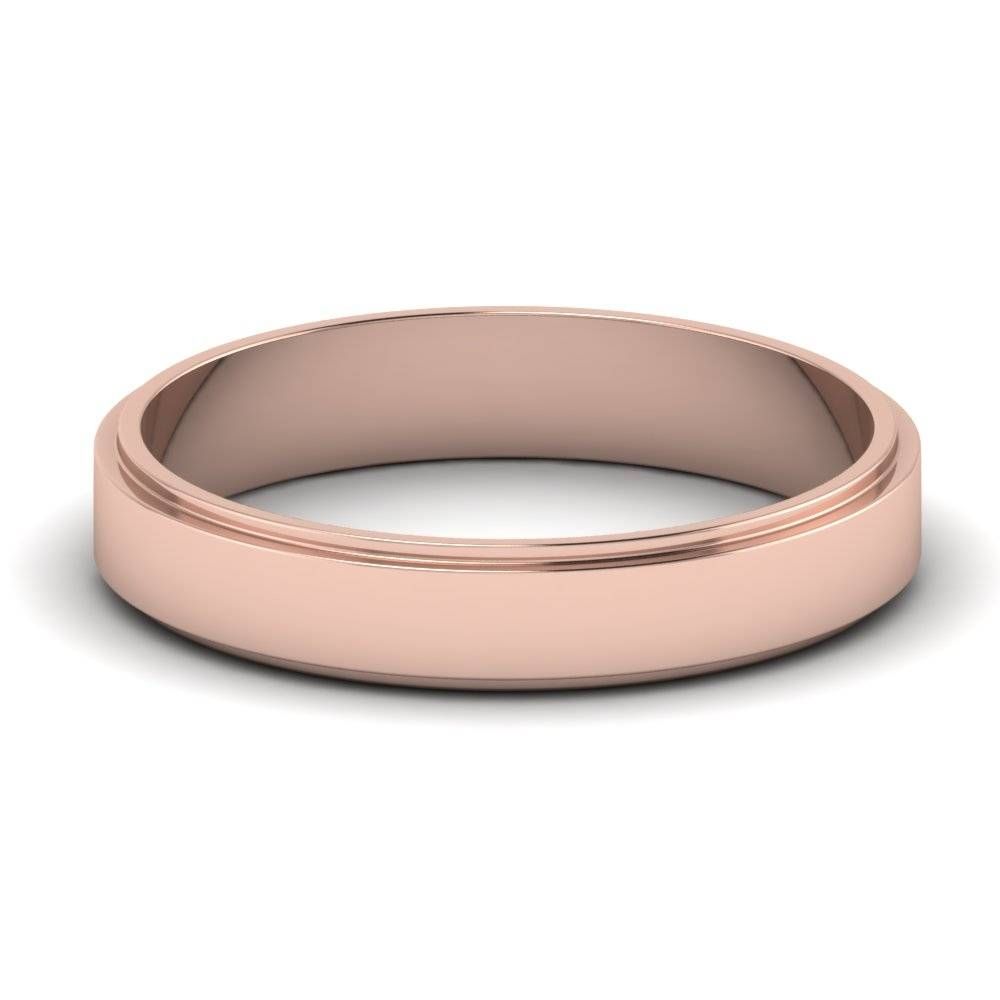 14k Rose Gold Wedding Bands At Inexpensive Price|fascinating Diamonds Within Male Rose Gold Wedding Bands (View 5 of 15)