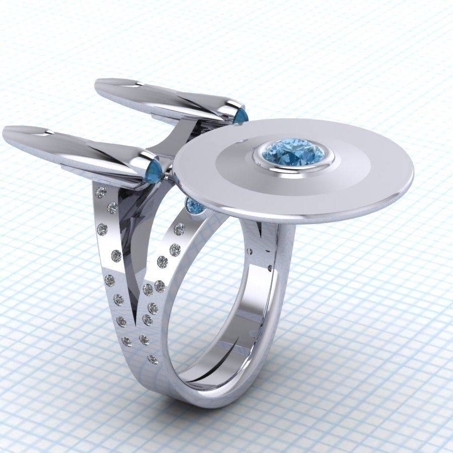 33 Geeky Engagement Rings For The Offbeat Bride – Discovergeek For Anime Wedding Rings (View 9 of 15)