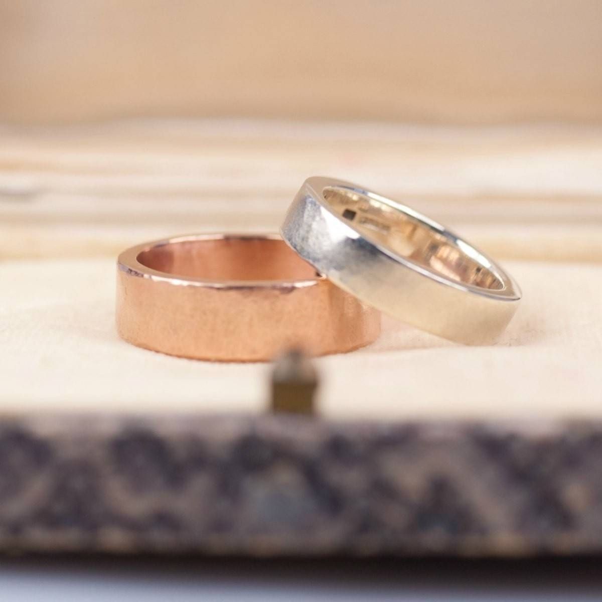 6mm Organic Gold Band | Handmade Gold, Silver And Gemstone Inside Scottish Wedding Bands (View 15 of 15)