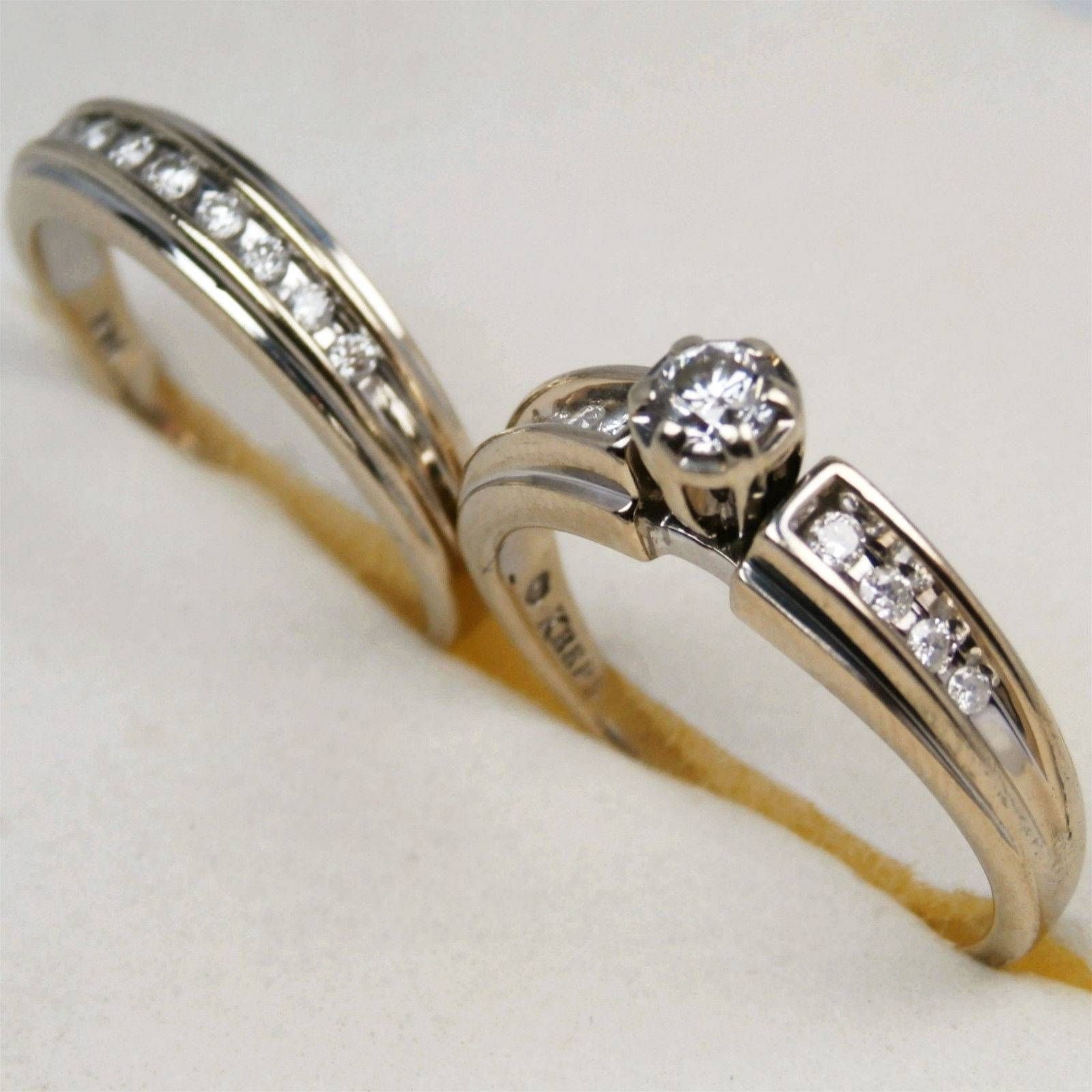 75 Ct 14k Gold Round Diamond Keepsake Engagement Ring Bridal Pertaining To Keepsake Wedding Bands (View 5 of 15)