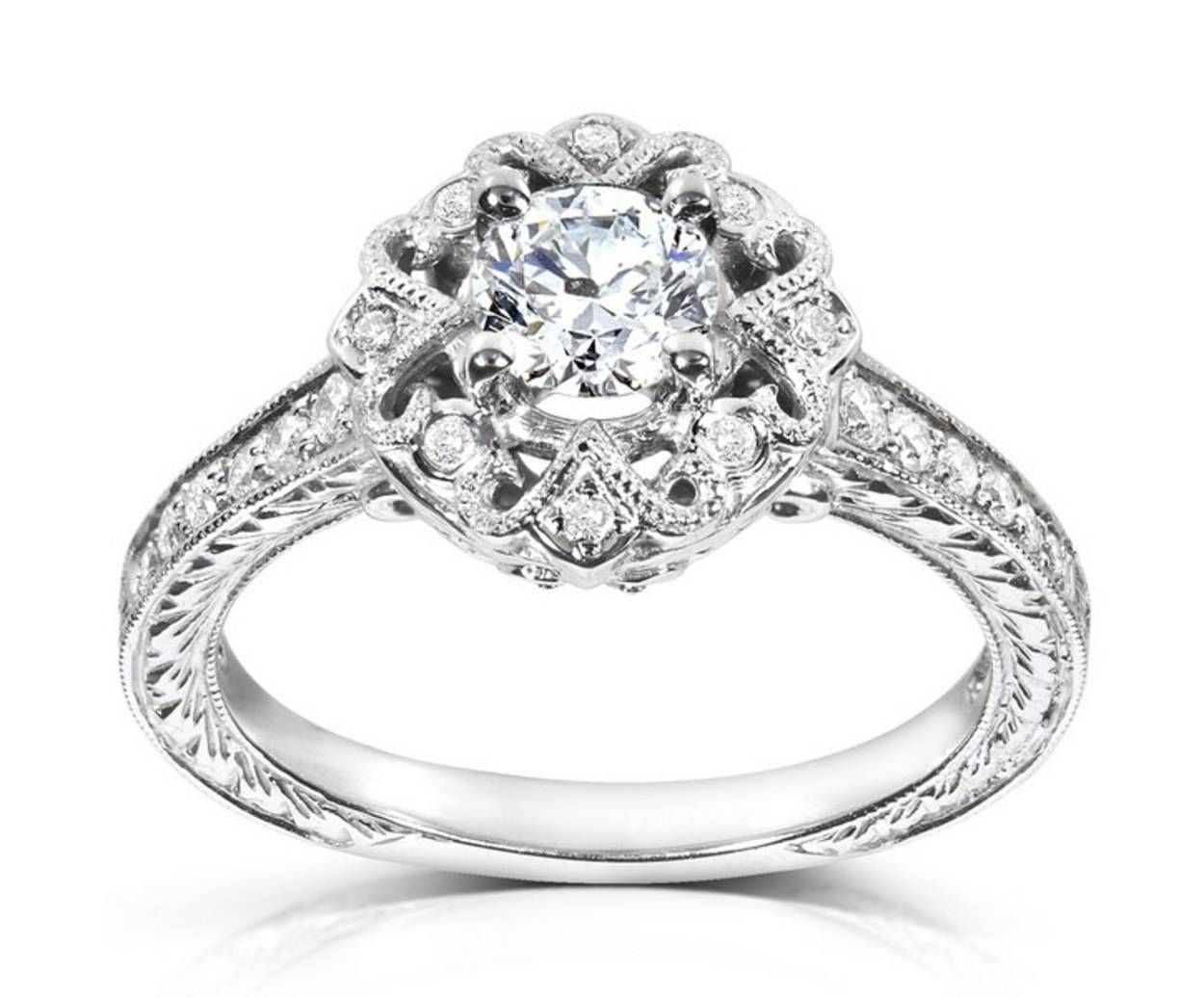 Affordable Engagement Rings Under $1,000 | Glamour Intended For Engagement Rings Under  (View 13 of 15)