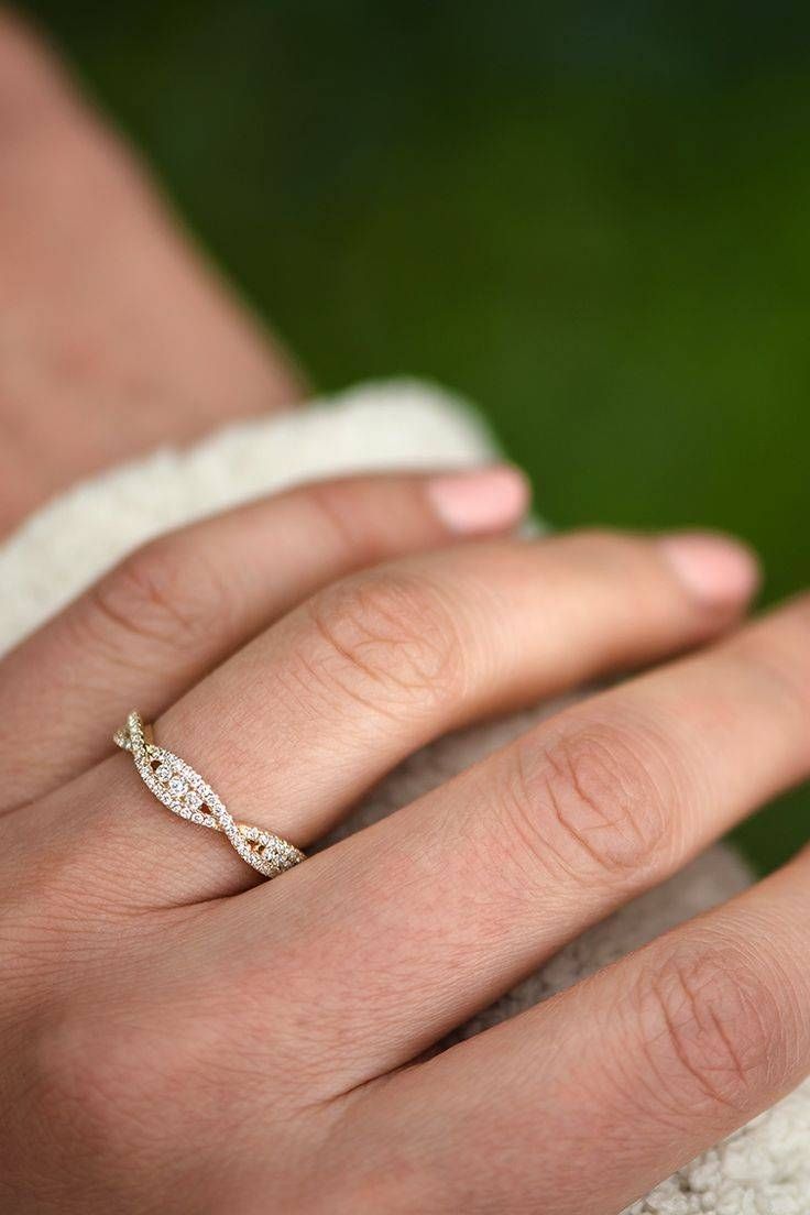Best 20+ Pave Wedding Bands Ideas On Pinterest | Cushion Cut Rings Throughout Wedding Bands That Go With Halo Rings (View 7 of 15)