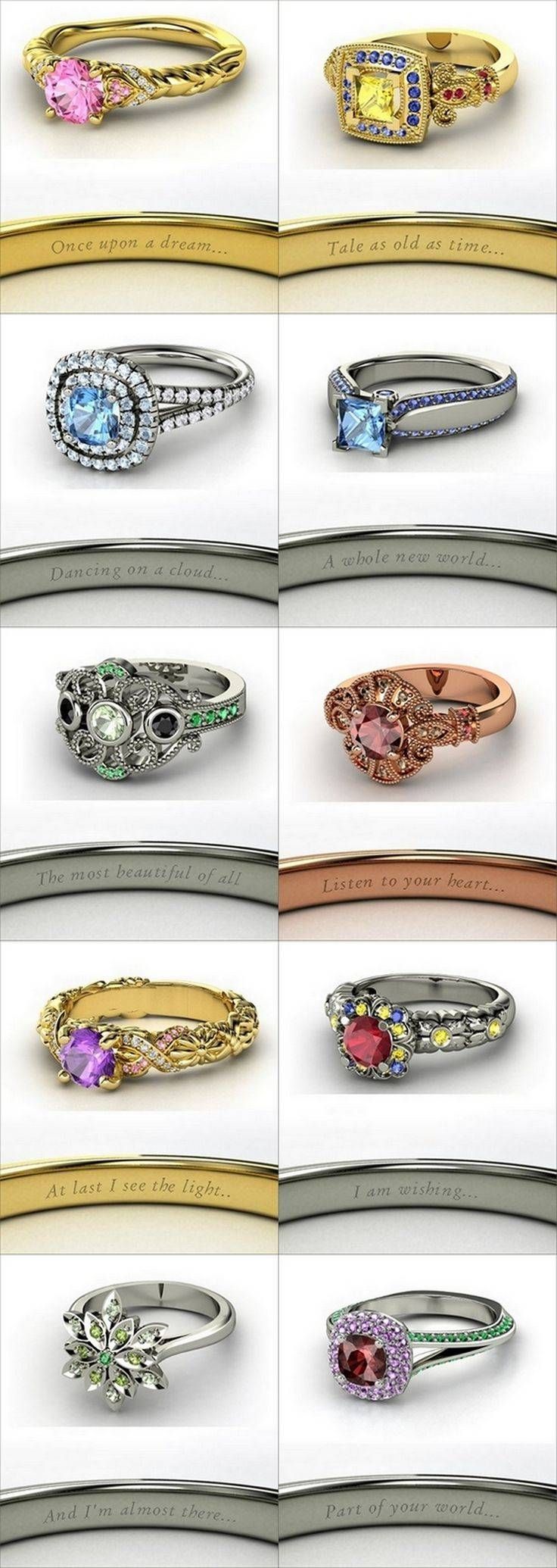 Best 25+ Disney Princess Engagement Rings Ideas On Pinterest Regarding Disney Themed Engagement Rings (View 4 of 15)