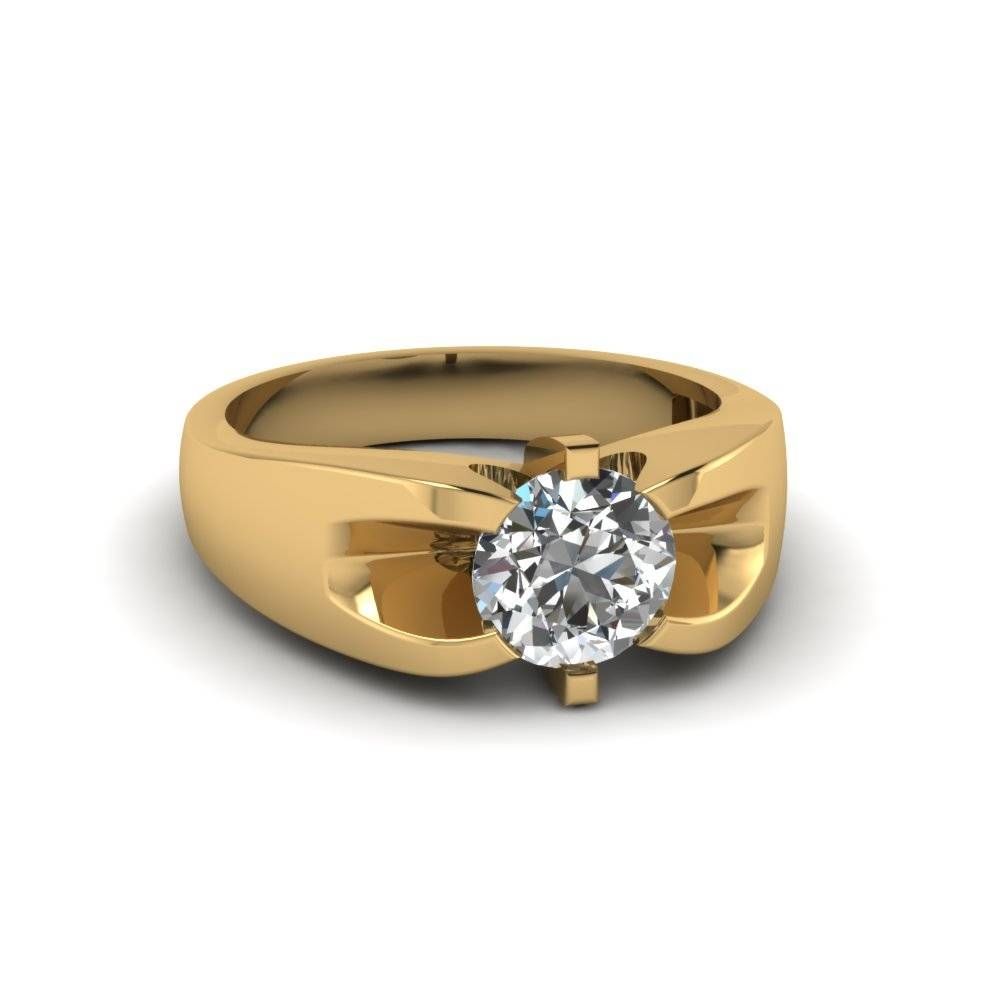Best Selling Mens Wedding Rings | Fascinating Diamonds Inside Mens Gold Engagement Rings (View 3 of 15)