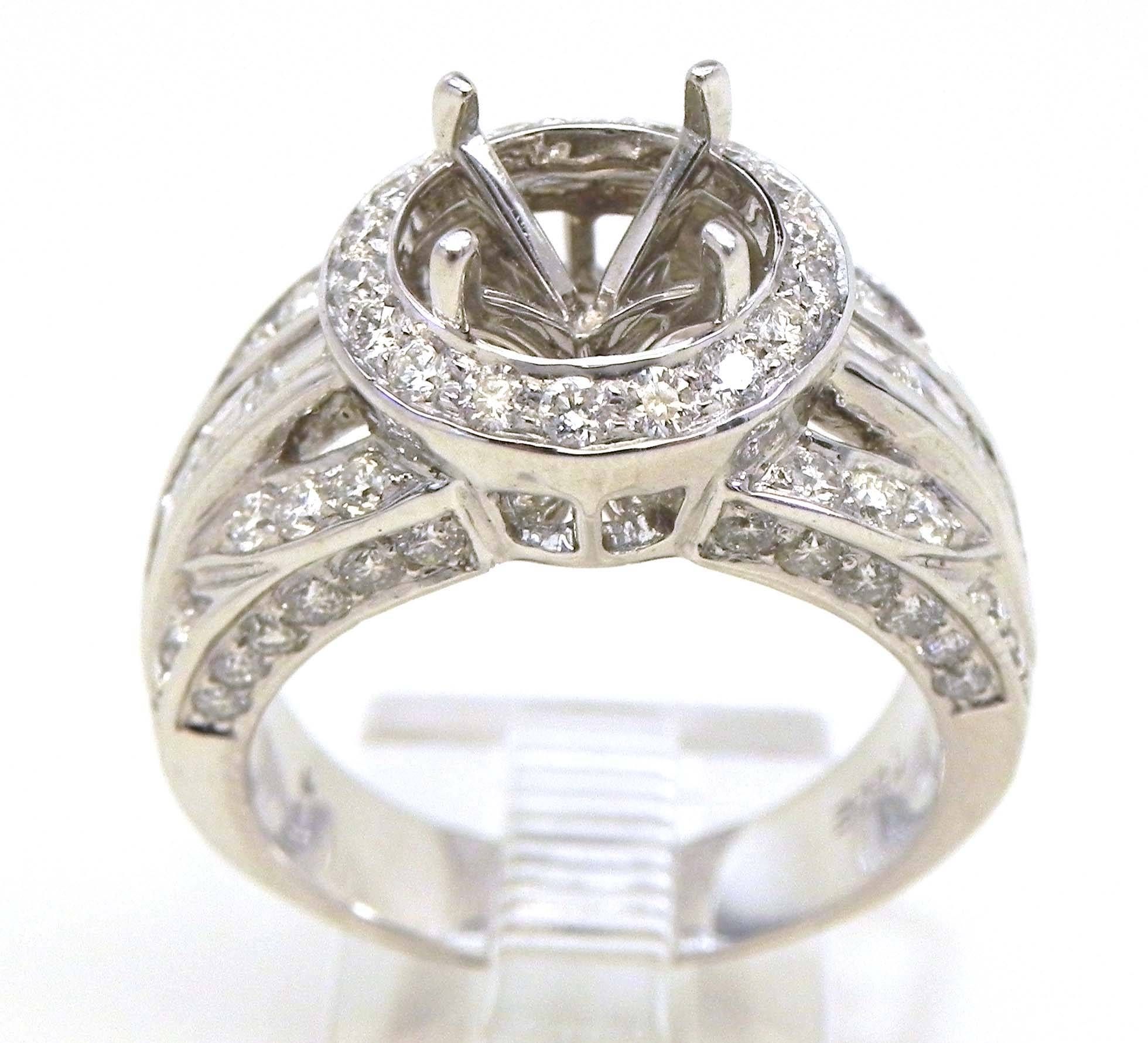 Best Semi Mount Diamond Engagement Rings – Engagement Rings Depot Inside Engagement Mounts (View 10 of 15)
