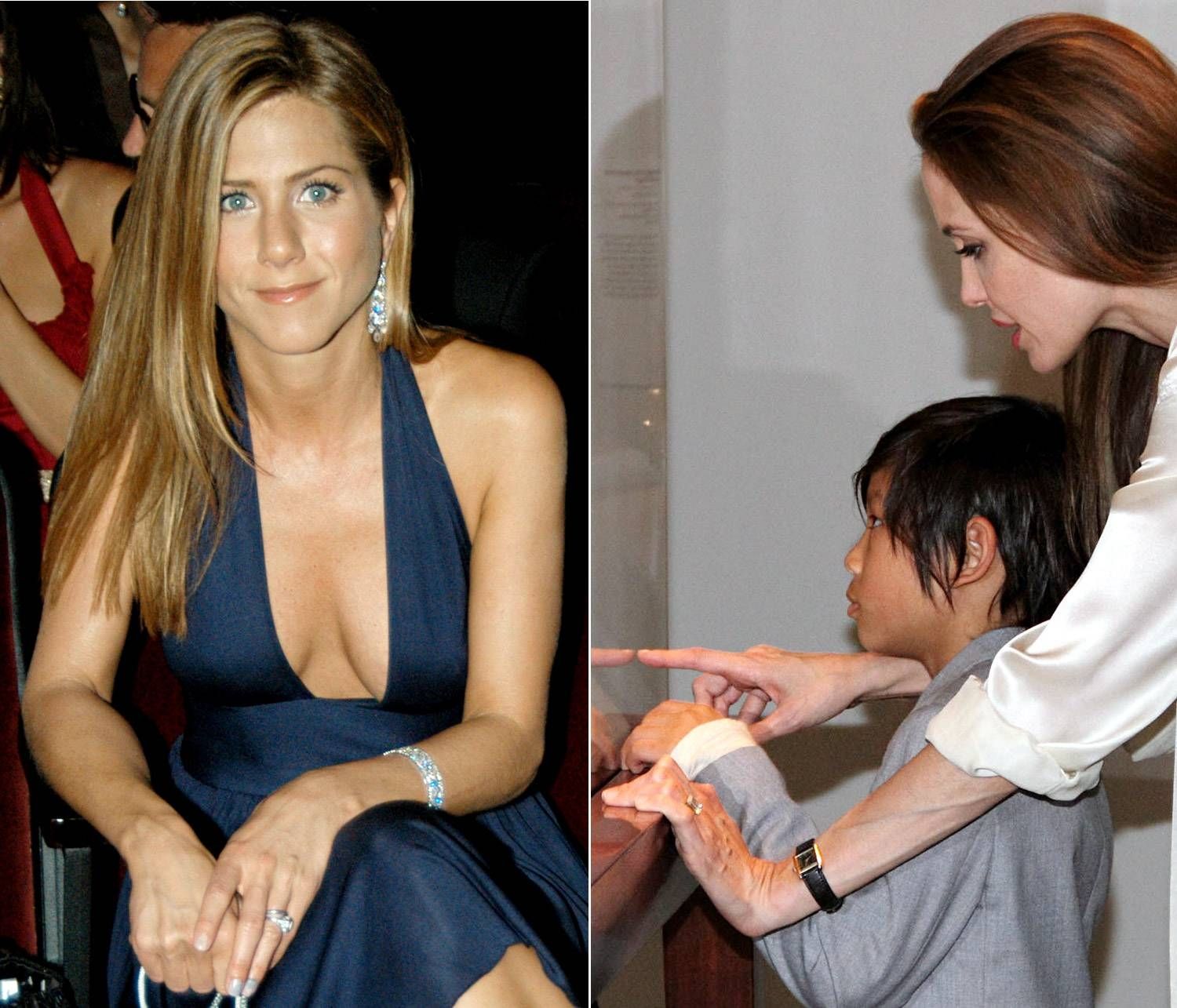 Brad Pitt Jennifer Aniston Wedding Ring Within Jennifer Aniston Wedding Rings (View 14 of 15)