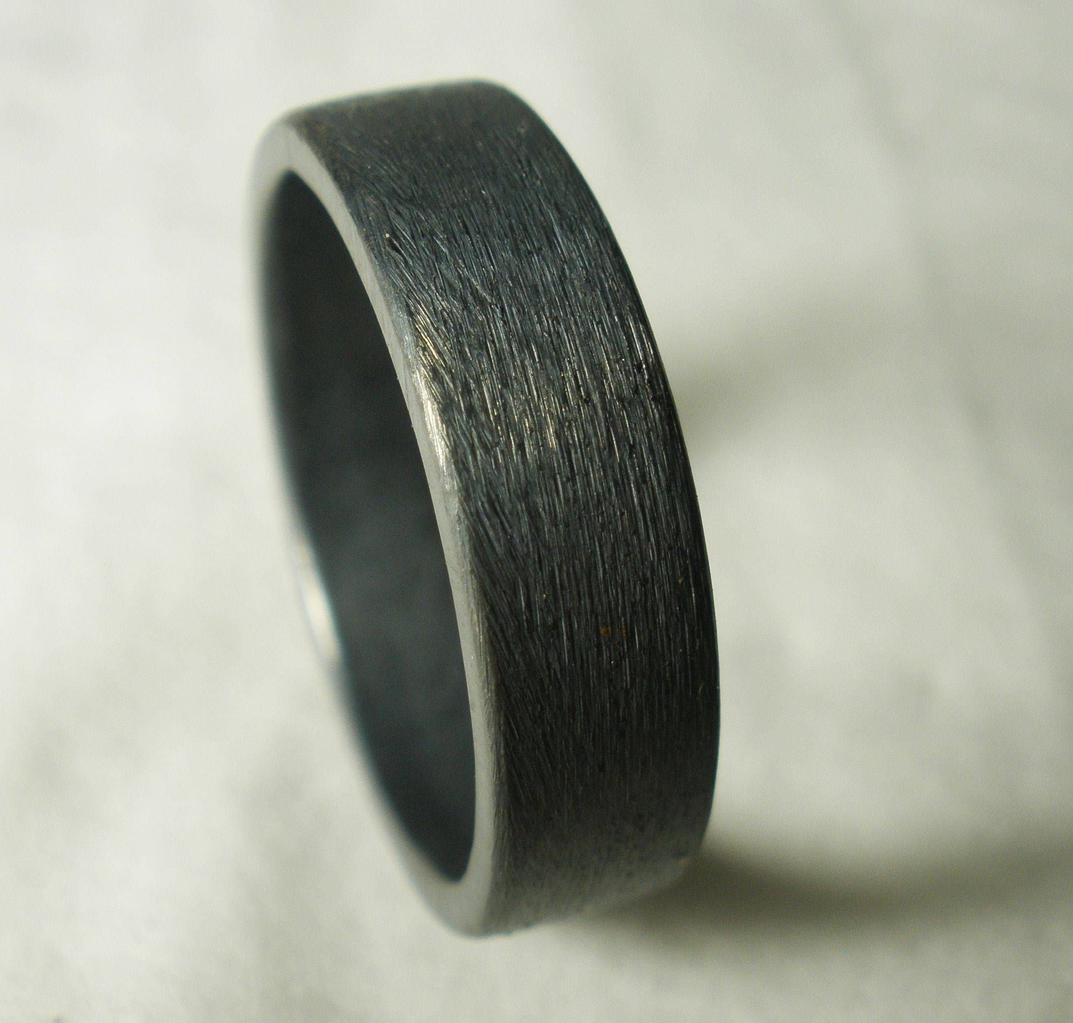 Buy A Hand Made Mens Wedding Ring Rustic Unique Simple Engagement Pertaining To Mens Custom Wedding Rings (View 6 of 15)