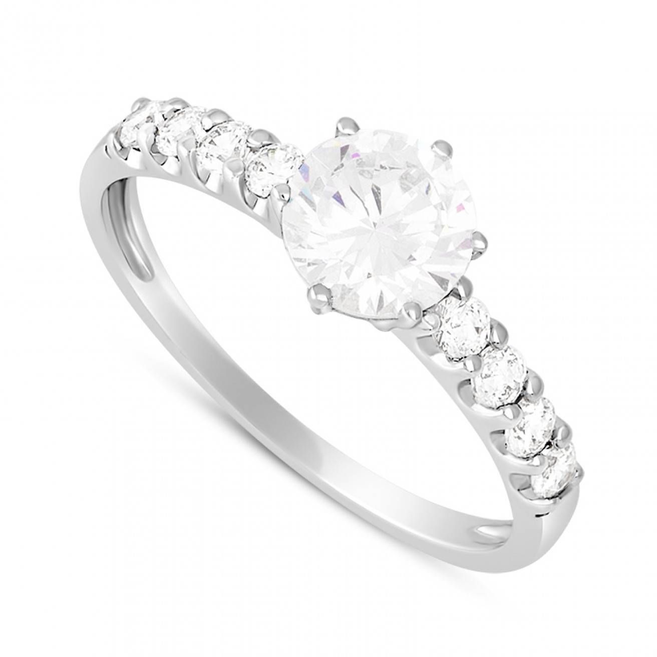 Buy A White Gold Engagement Ring – Fraser Hart With White Gold Engagement And Wedding Rings (View 6 of 15)