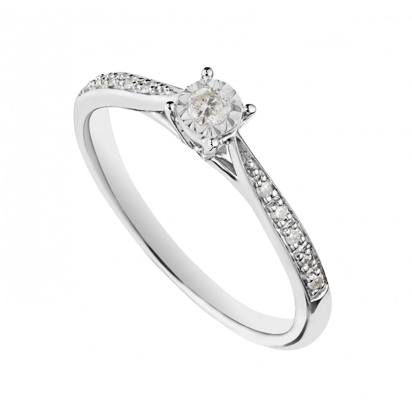 Buy Diamond Engagement Rings Online – Fraser Hart With White Gold And Diamond Wedding Rings (View 4 of 15)