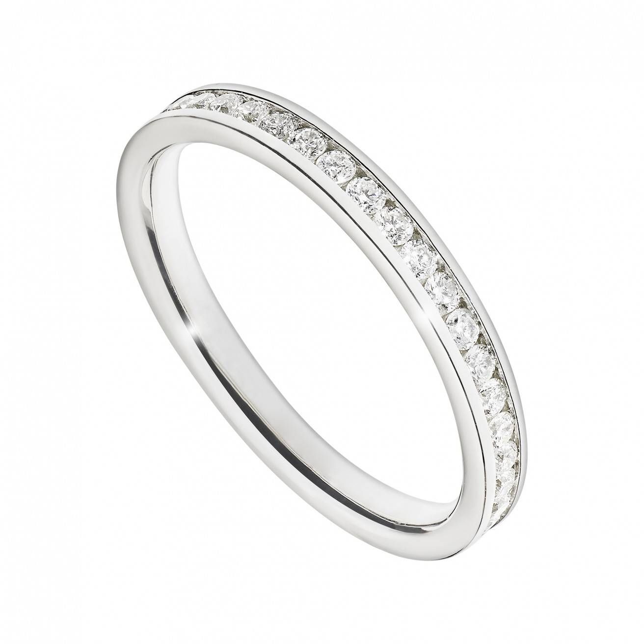 Buy Platinum Wedding Bands Online – Fraser Hart Throughout Platinum And Diamond Wedding Rings (View 1 of 15)