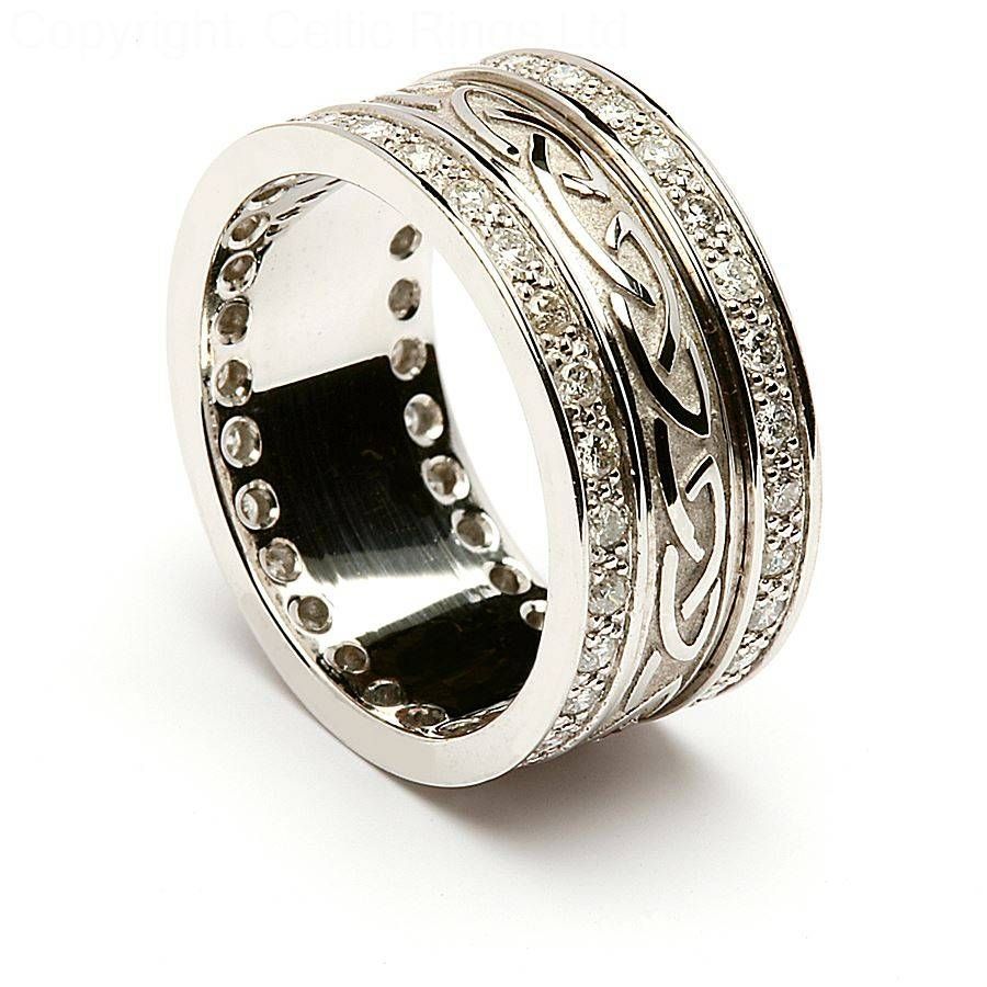 Celtic Warrior Florentine Diamond Rings | Wedding, Promise For Irish Celtic Engagement Rings (View 14 of 15)