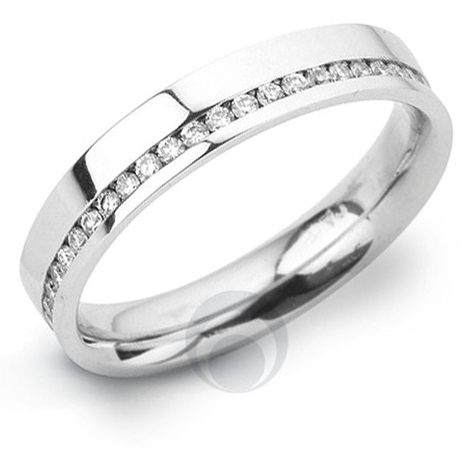 Channel Diamond Platinum Wedding Ring Wedding Dress From The Intended For Wedding Rings With Platinum Diamond (View 2 of 15)