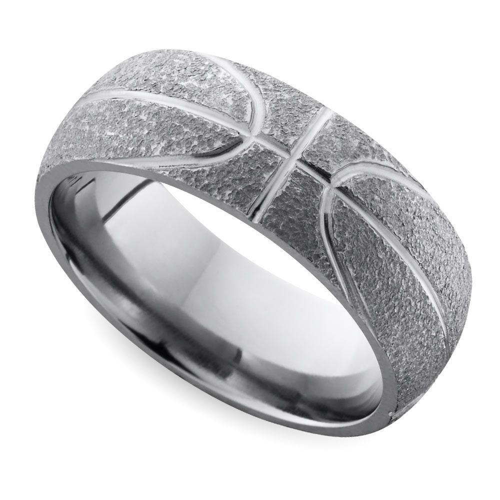Cool Men's Wedding Rings For Sports Fanatics For Top Men&#039;s Wedding Bands (View 3 of 15)