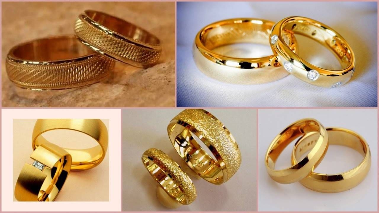 Couples Wedding And Engagement Rings Set – Youtube Within Engagement Rings For Couples In Gold (View 3 of 15)