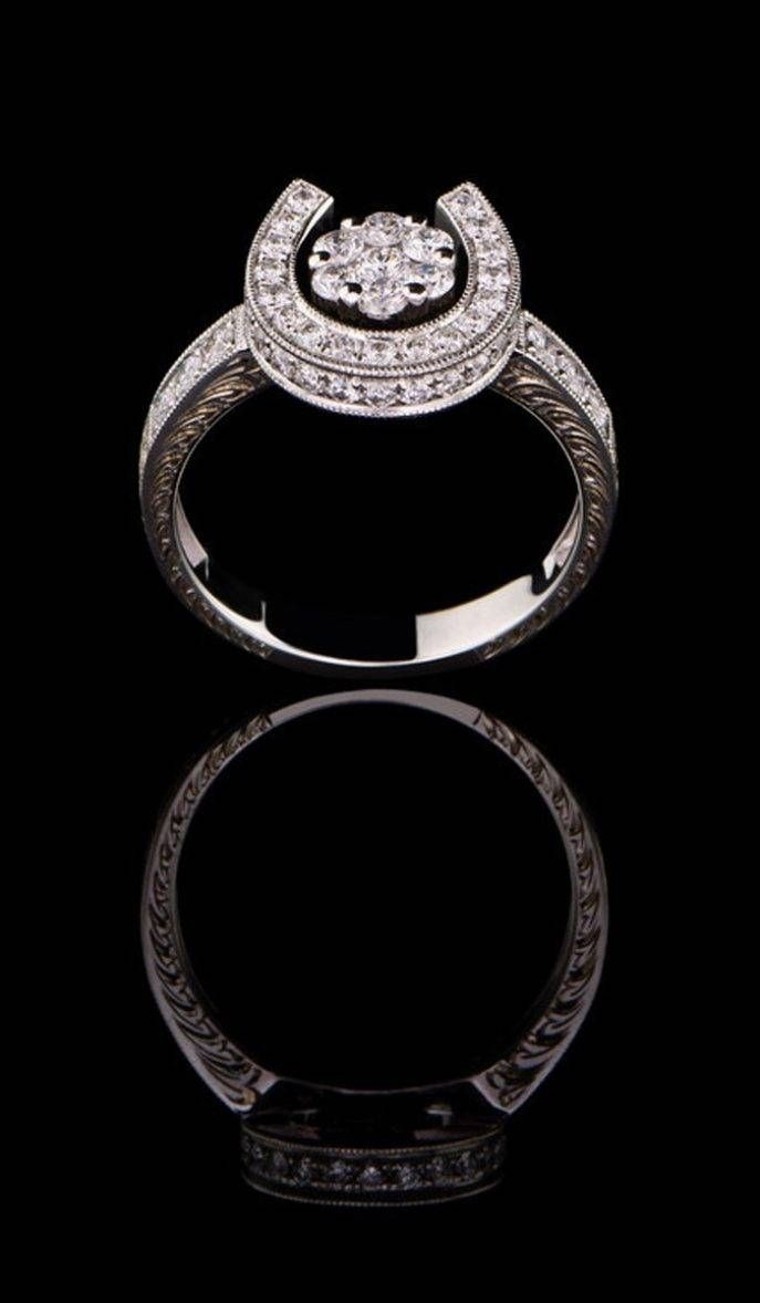 Custom Made Western Wedding Rings Western Wedding Rings In Good Inside Western Engraved Wedding Rings (View 8 of 15)