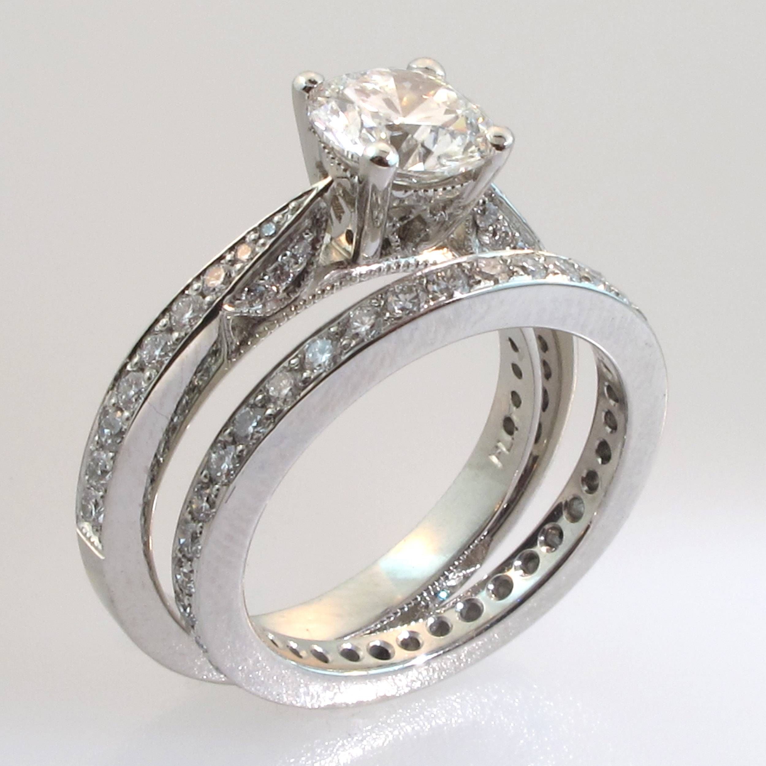 Custom Wedding Rings Bridal Sets Engagement Rings Vancouver For Custom Wedding Rings Sets (View 7 of 15)
