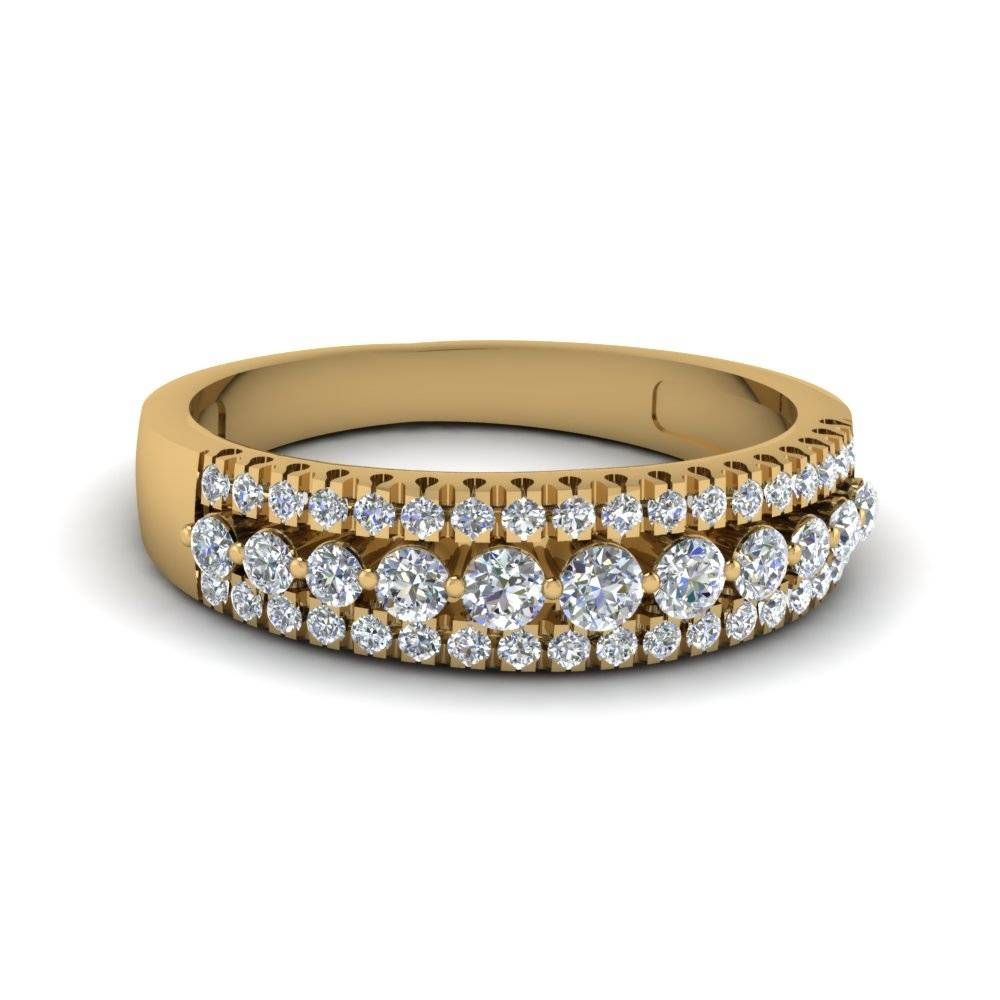 Custom Wedding Rings | Fascinating Diamonds Throughout Wide Women&#039;s Wedding Bands (View 2 of 15)