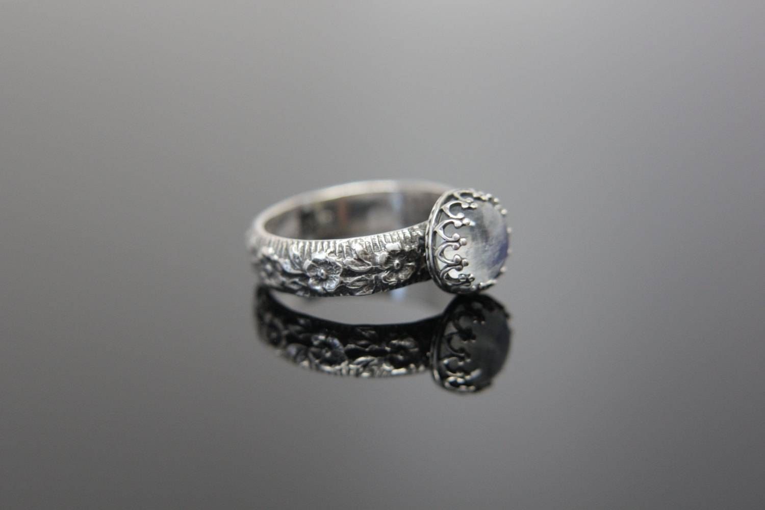 Daisy Chain Ring Sterling Silver (View 5 of 15)