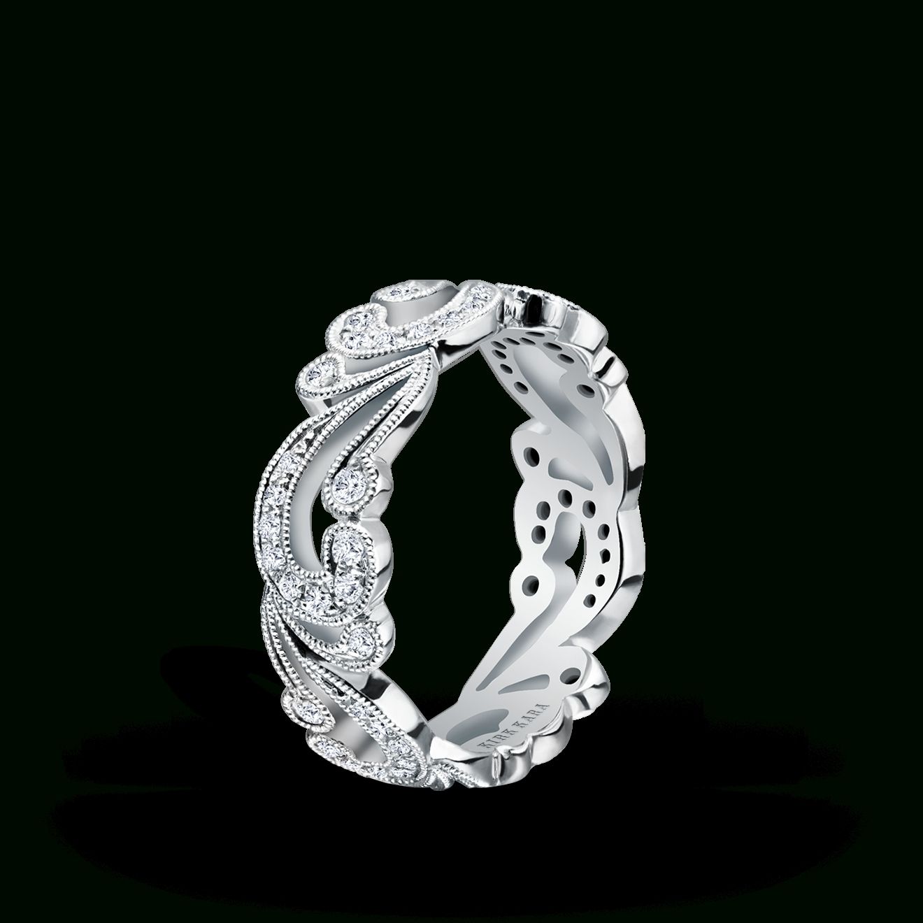 Designer Diamond Wedding & Anniversary Bands For Women | Kirk Kara In Engagement Rings Designs For Women (View 14 of 15)