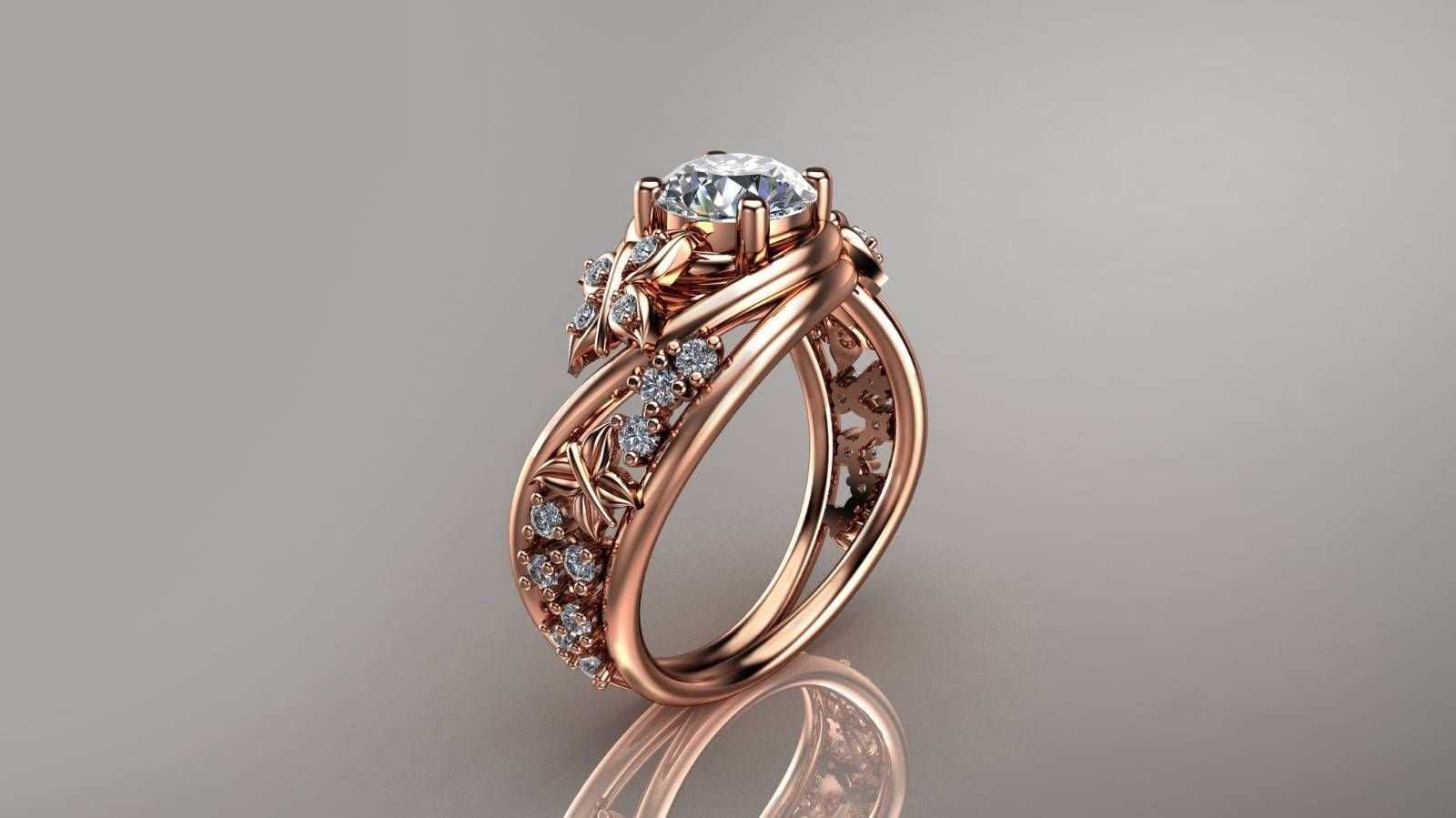 Diamond Alternative Engagement Rings – Jewelry Exhibition Regarding Diamond Alternative Wedding Rings (View 14 of 15)