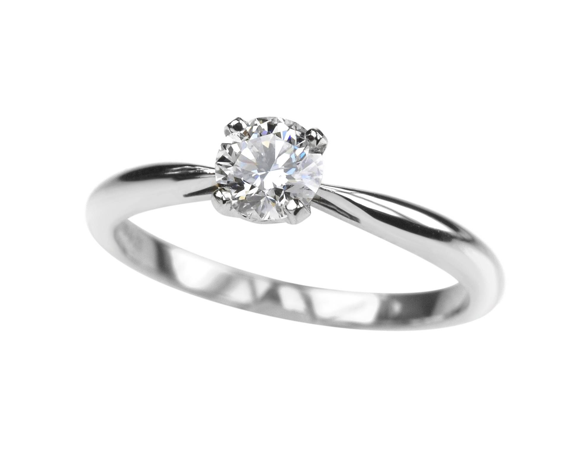 Diamond Engagement Rings London: Platinum Diamond Ring  (View 10 of 15)