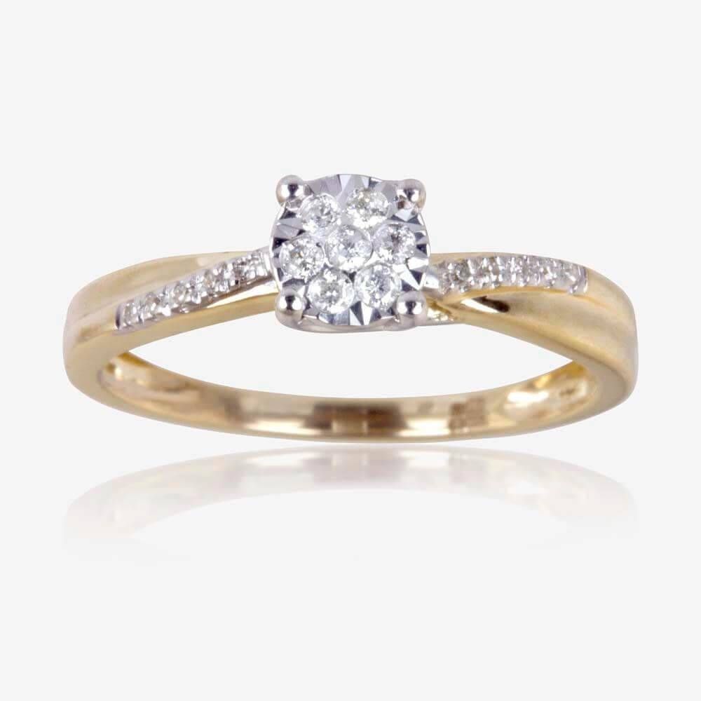 Diamond Rings Diamond Engagement Rings Rose Gold Engagement Rings Intended For Gold Engagement Rings Under  (View 6 of 15)