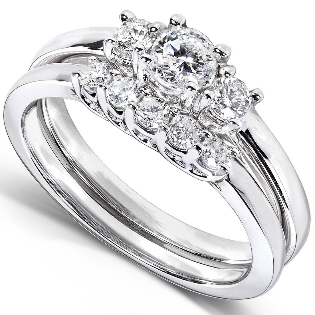 Diamond Wedding Rings For Women | Wedding, Promise, Diamond Within Diamonds Wedding Rings (View 3 of 15)