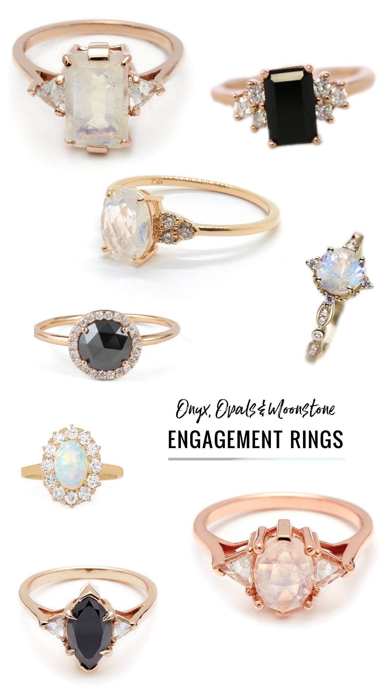 Ditch The Diamond — Alternative Engagement Rings Featuring A Regarding Diamond Alternative Wedding Rings (View 1 of 15)