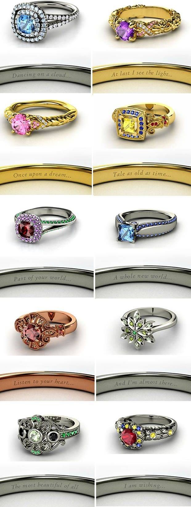 Download Disney Inspired Wedding Rings | Wedding Corners Inside Disney Themed Engagement Rings (View 6 of 15)
