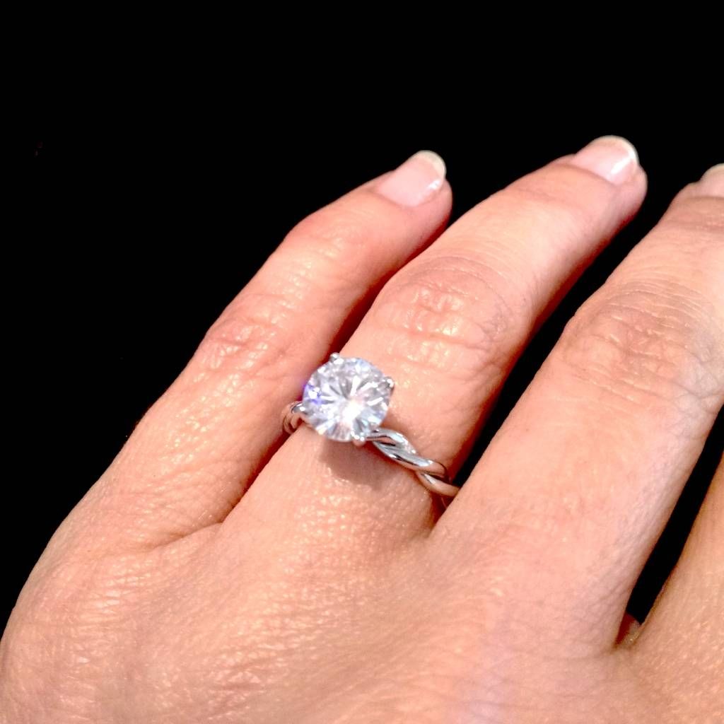 Download Twisted Engagement Ring With Wedding Band | Wedding Corners Pertaining To Twisted Engagement Rings With Wedding Band (View 3 of 15)