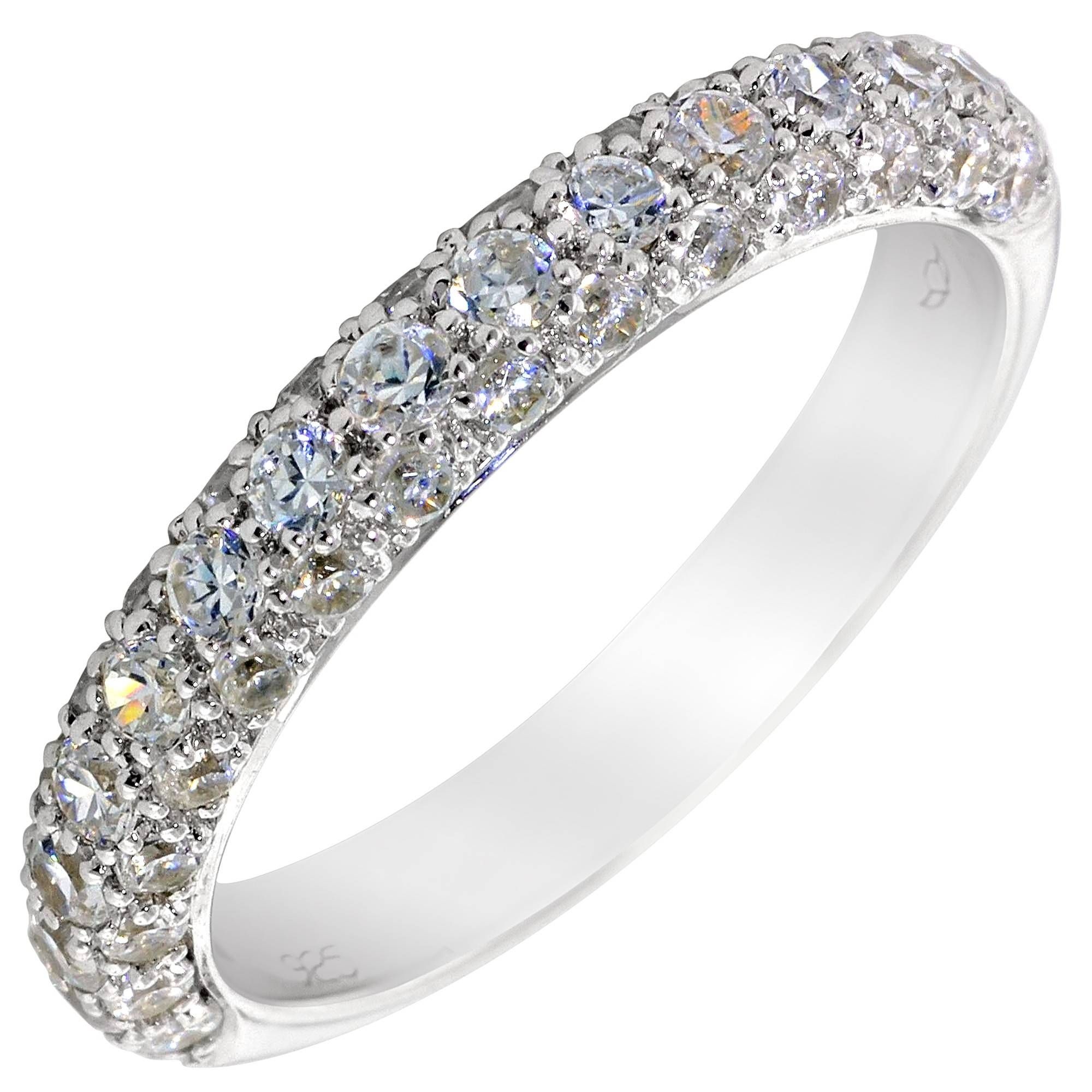 Elegant Diamond Wedding Bands For Women | Wedding Ideas Intended For Diamond Cluster Wedding Rings (View 13 of 15)