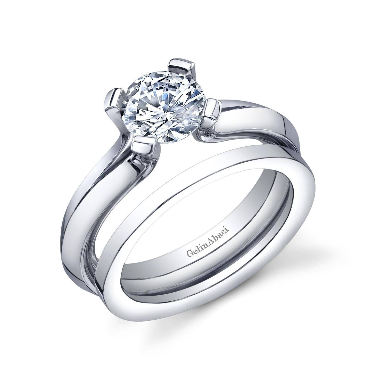 Engagement Ring Fits Inside Wedding Band 4 – Ifec Ci With Engagement Rings Inside Wedding Band (View 2 of 15)