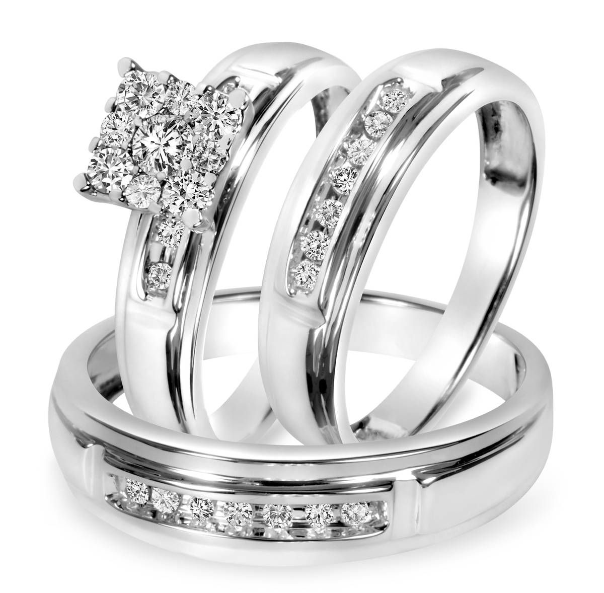 Engagement Rings : Solitaire Princess Cut Engagement Rings In Engagement Ring Sets Under  (View 10 of 15)