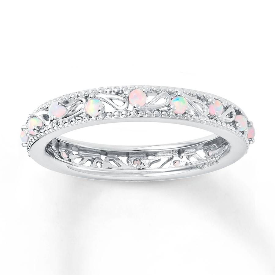 Featured Photo of 2024 Popular Opal Wedding Rings