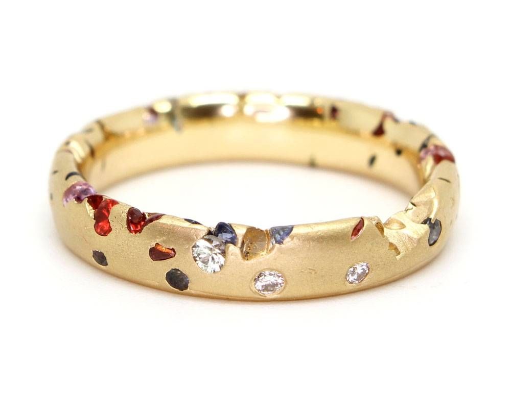 Exquisite Ideas Unconventional Wedding Rings 20 Unconventional Throughout Unconventional Wedding Bands (View 1 of 15)