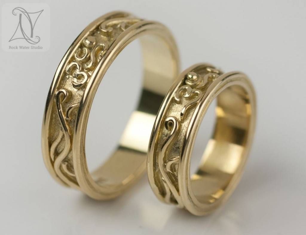 Handmade Gold Wedding Rings For Your Special Day Inside Pair Wedding Rings (Photo 5 of 15)