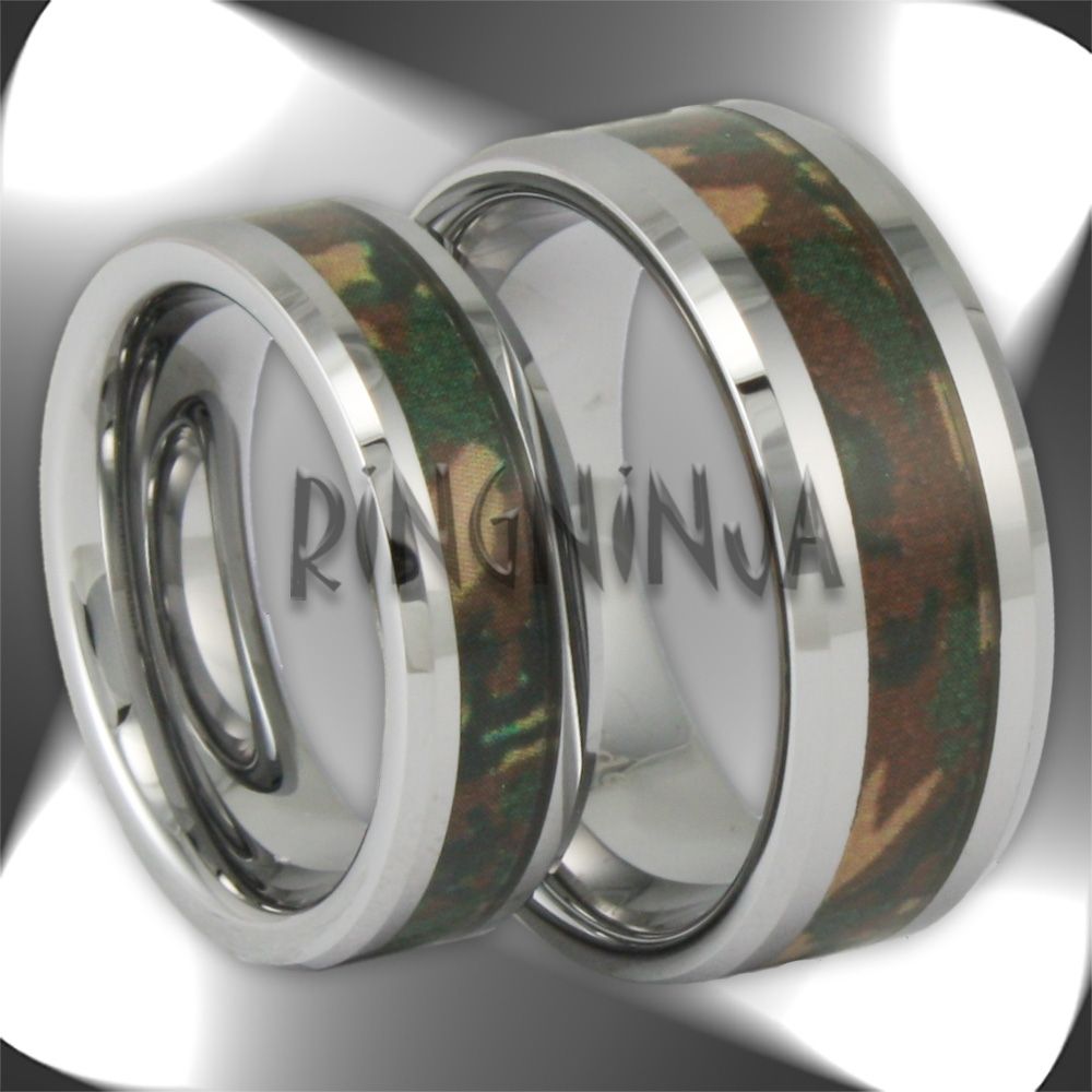 His And Her Tungsten Wedding Ring Sets – Ring Ninja In Tungsten Wedding Bands For Her (View 4 of 15)