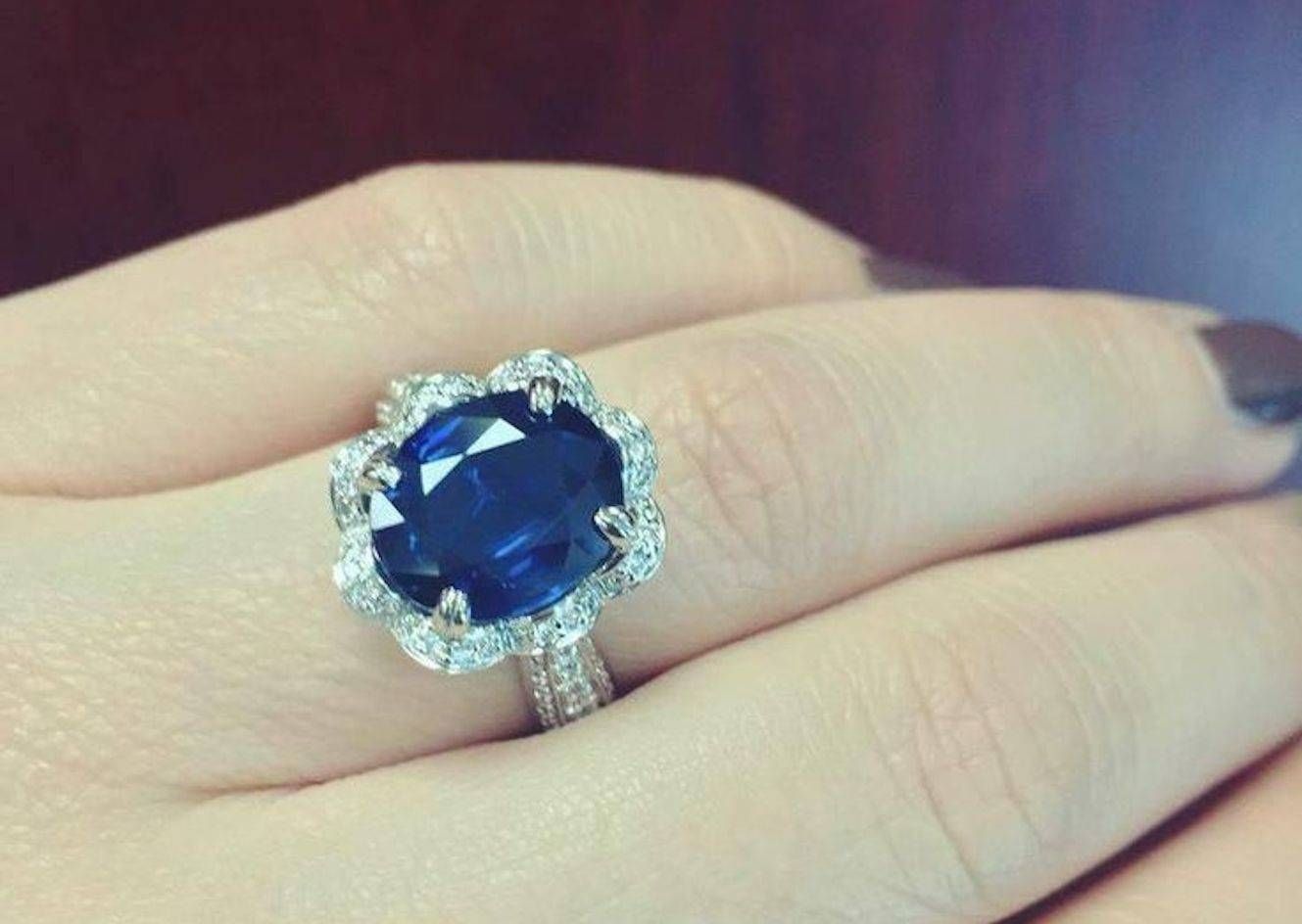 How To Choose A Sapphire Engagement Ring | Ritani Intended For Engagement Rings Sapphires (View 3 of 15)