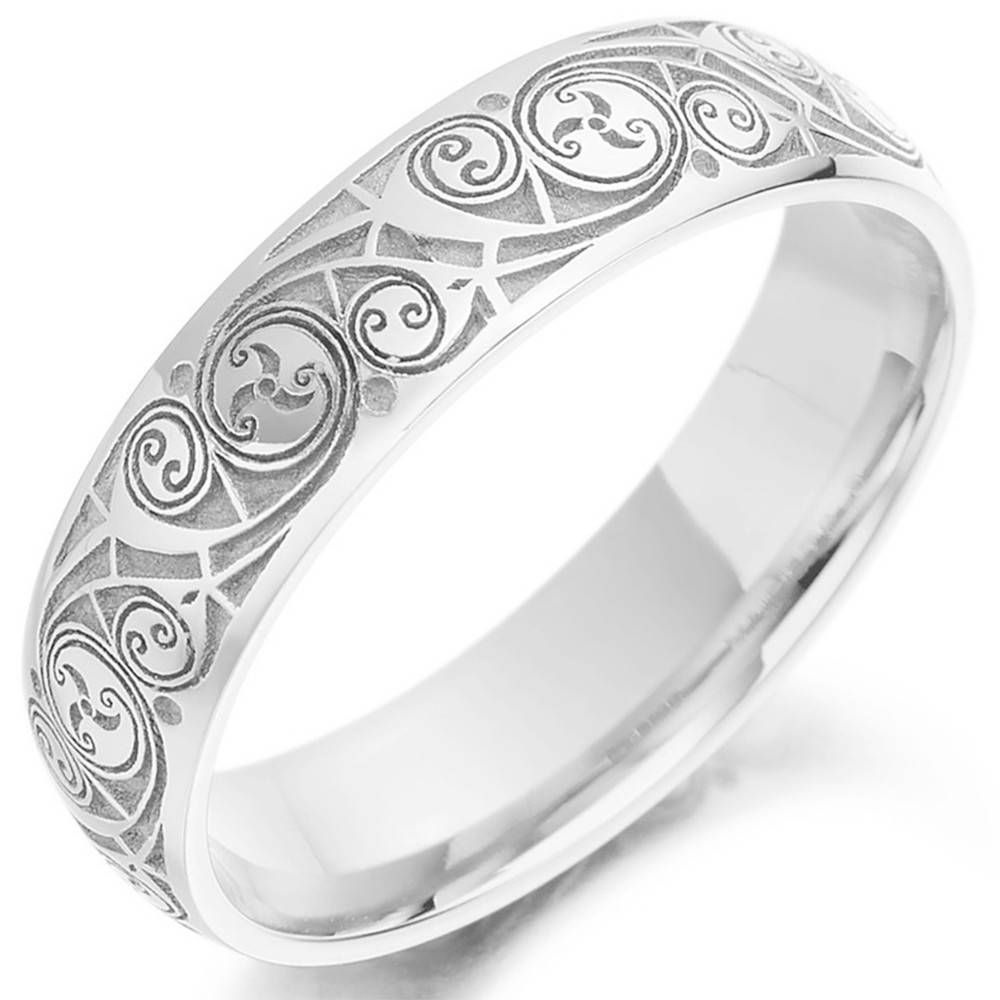 Irish Wedding Rings For Him & Her | Irish Wedding Bands Intended For Irish Men's Wedding Bands (Photo 7 of 15)