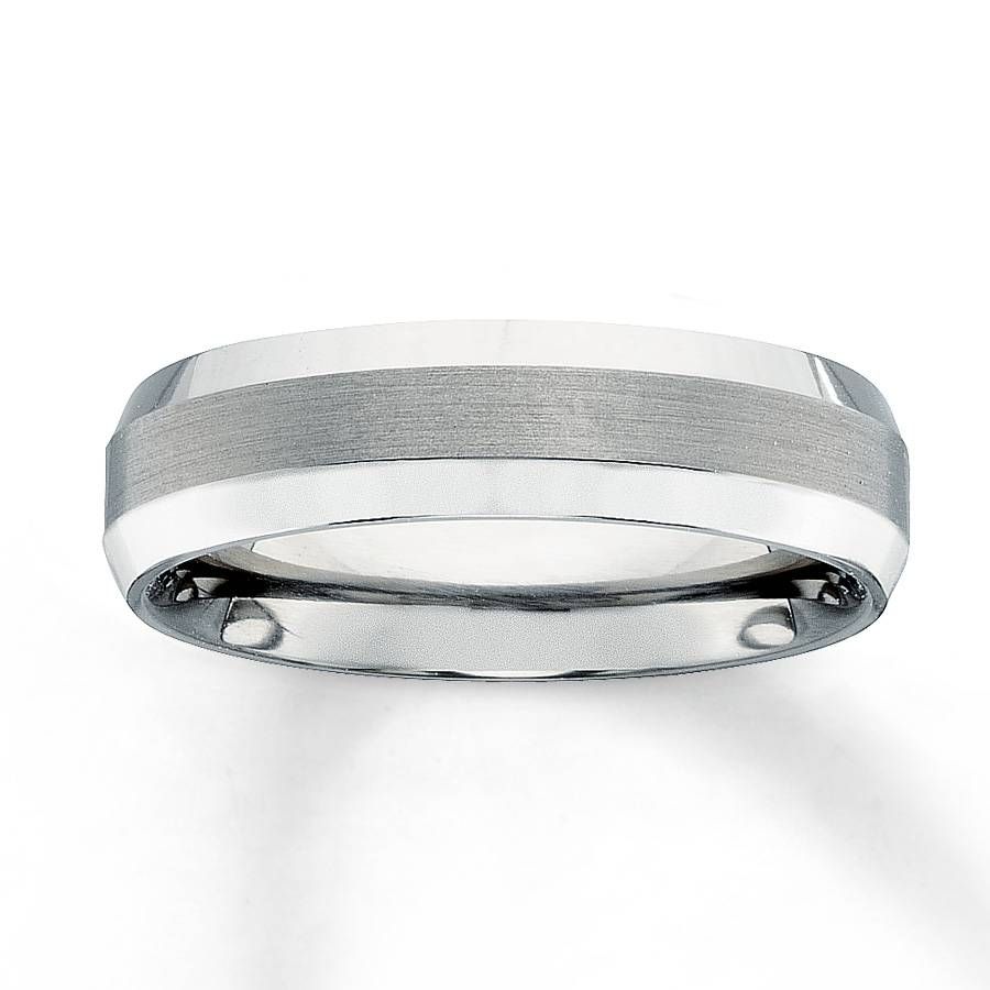 Jared – Men's Wedding Band Titanium Intended For Jared Jewelers Men Wedding Bands (View 8 of 15)