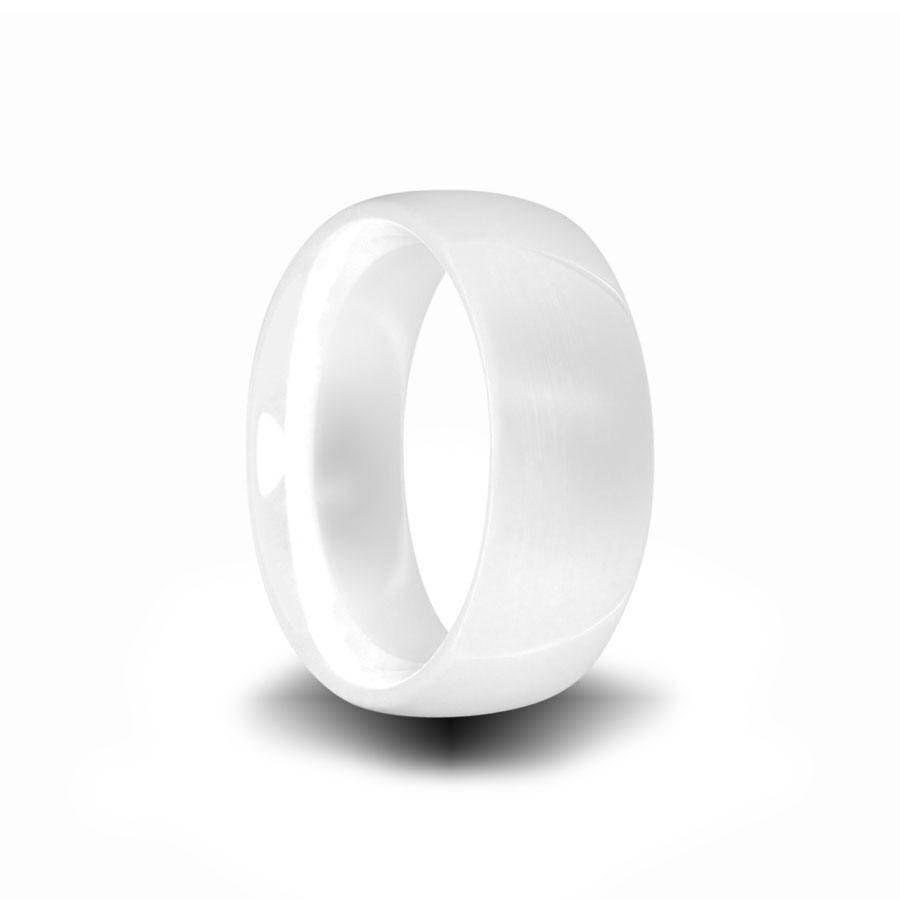 Jewelryrhonda – Wedding Rings, Wedding Bands, Alternative With White Ceramic Wedding Bands (View 14 of 15)