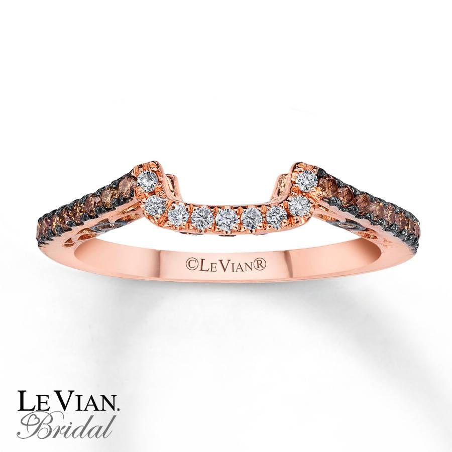 Kayoutlet – Le Vian Bridal Chocolate Diamonds 14k Gold Wedding Band Intended For Chocolate Diamond Wedding Bands (View 5 of 15)