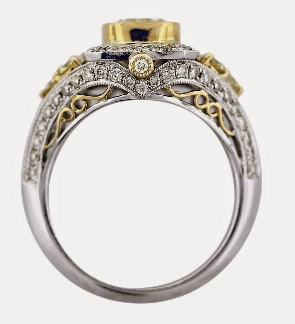 Luxury Wedding Rings Settings Without Center Stone Design Pertaining To Wedding Rings Settings Without Stones (View 11 of 15)