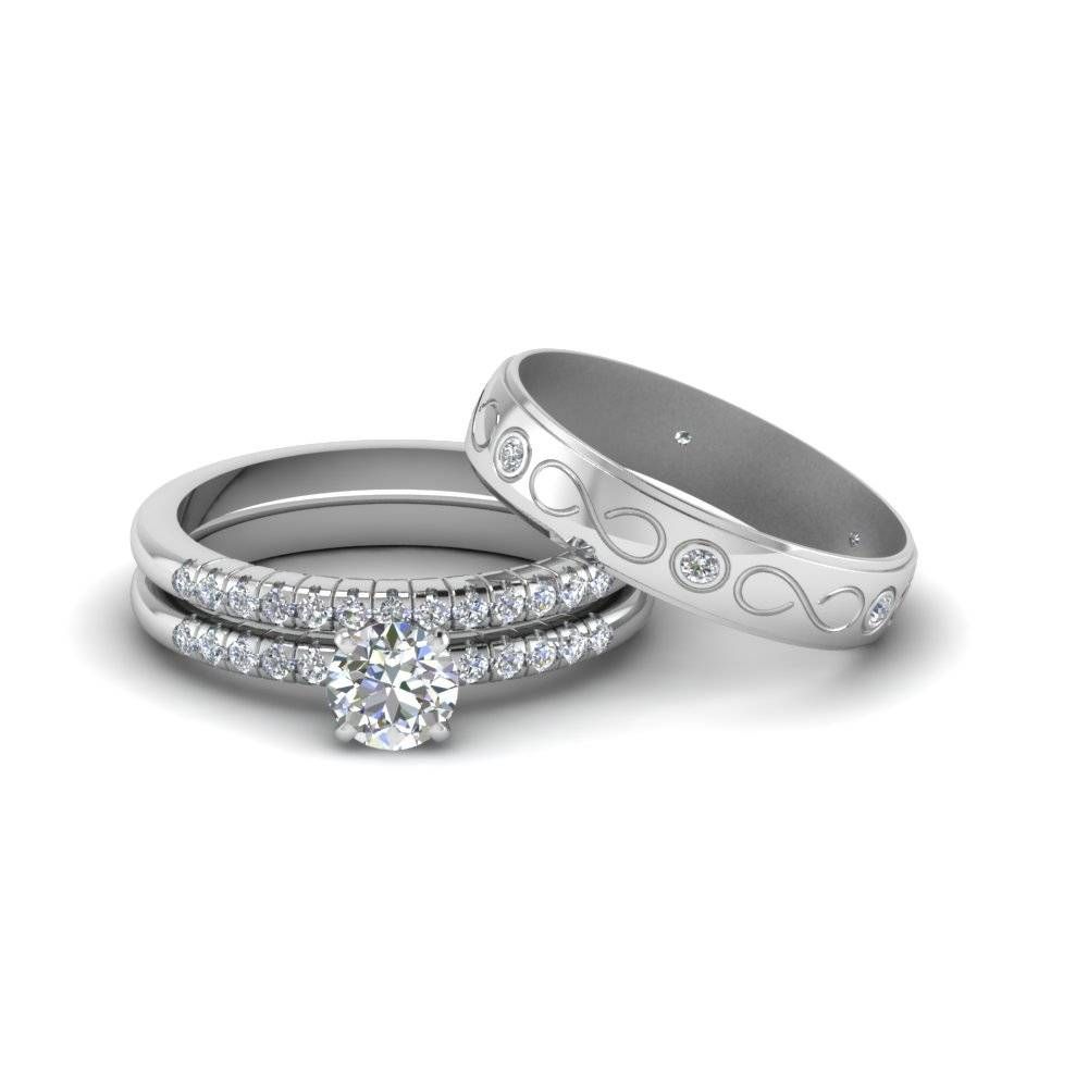 Matching Wedding Band Sets For His And Her (View 13 of 15)