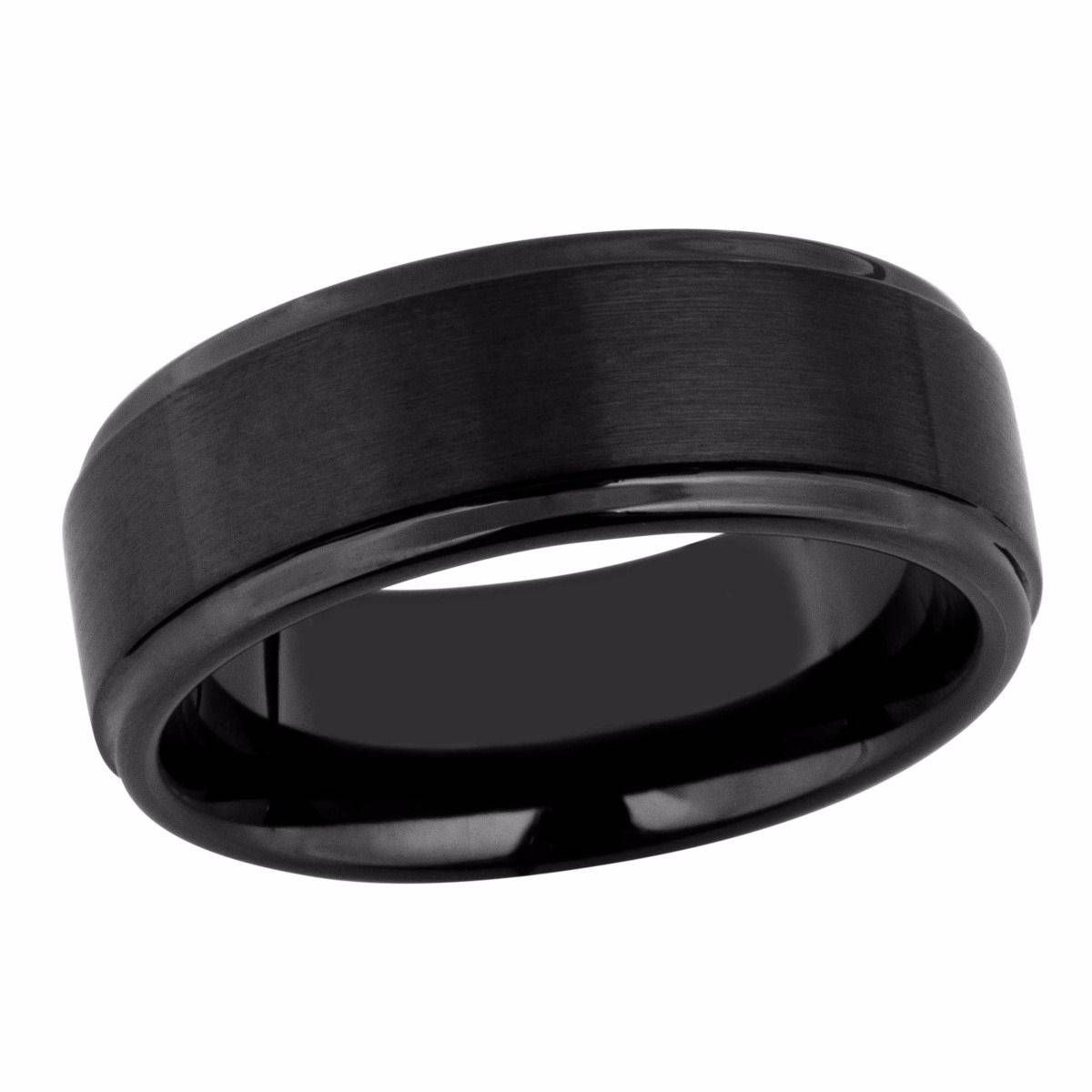 Men's Ceramic Wedding Band – Re 9190 Bpr | Riddle's Jewelry For Ceramic Wedding Bands (View 15 of 15)