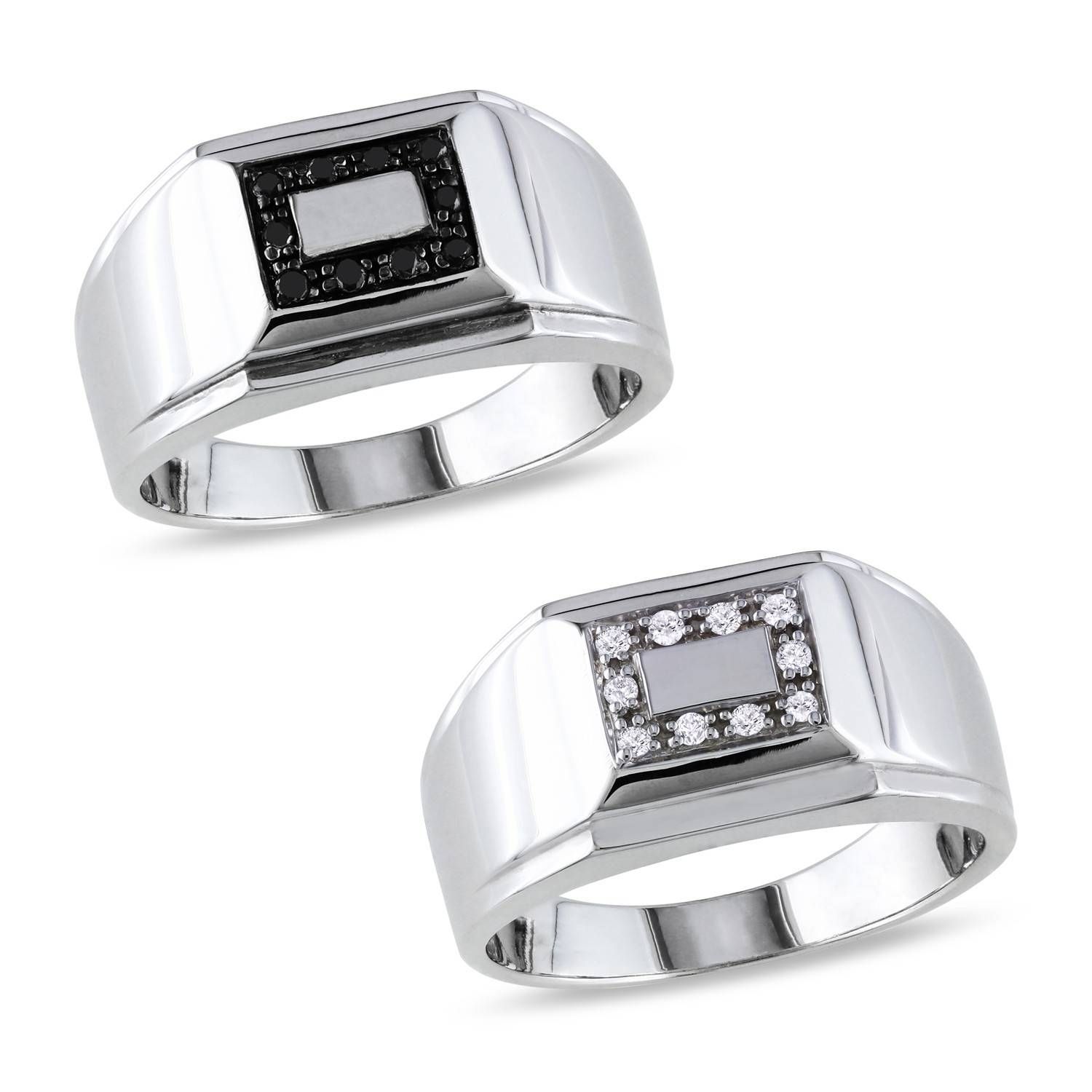 Mens Wedding Rings With Diamonds Platinum Inspirational Mens Pertaining To Overstock Mens Wedding Bands (View 4 of 15)