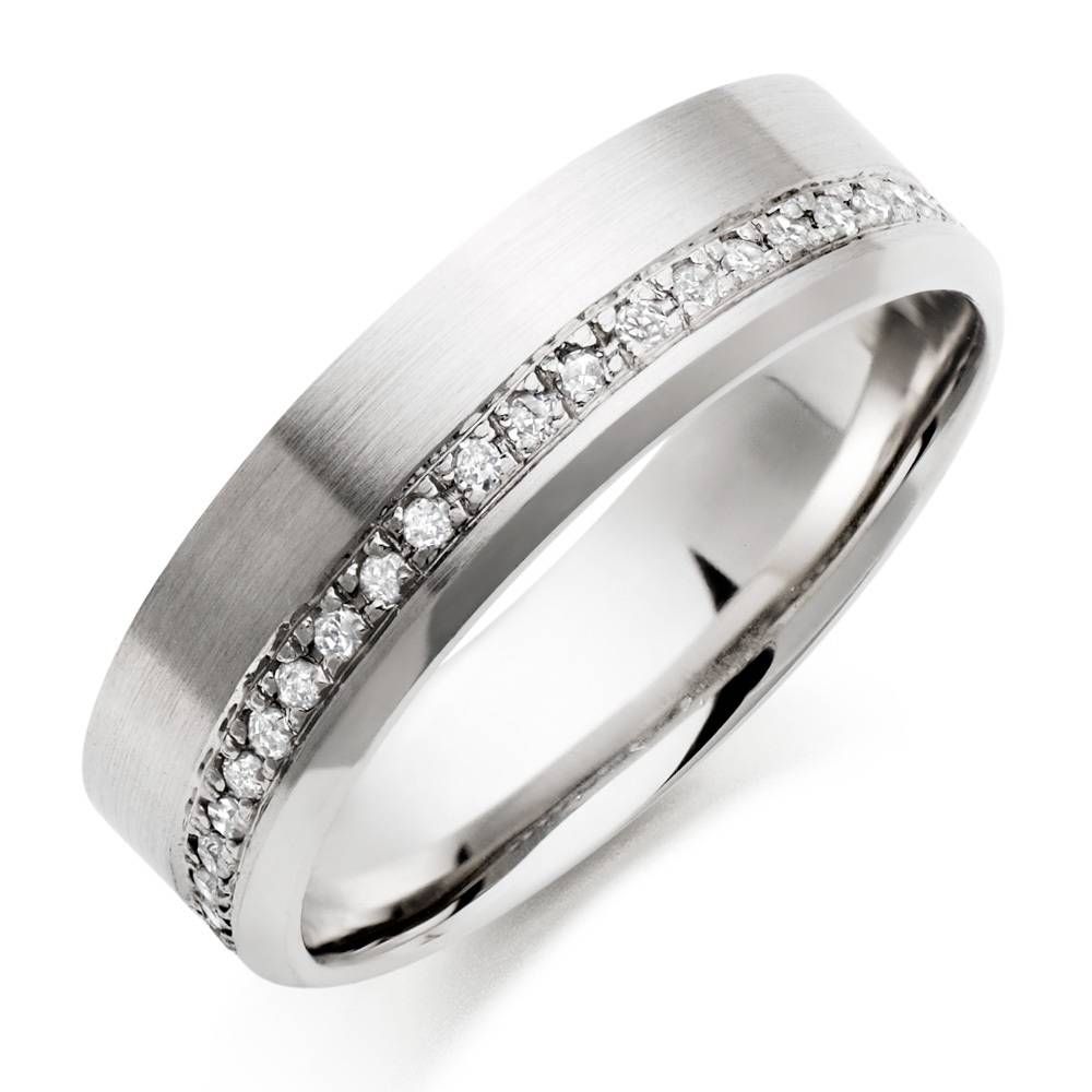 Mens Wedding Rings With Stones | Wedding, Promise, Diamond Regarding Platinum Male Wedding Rings (View 9 of 15)