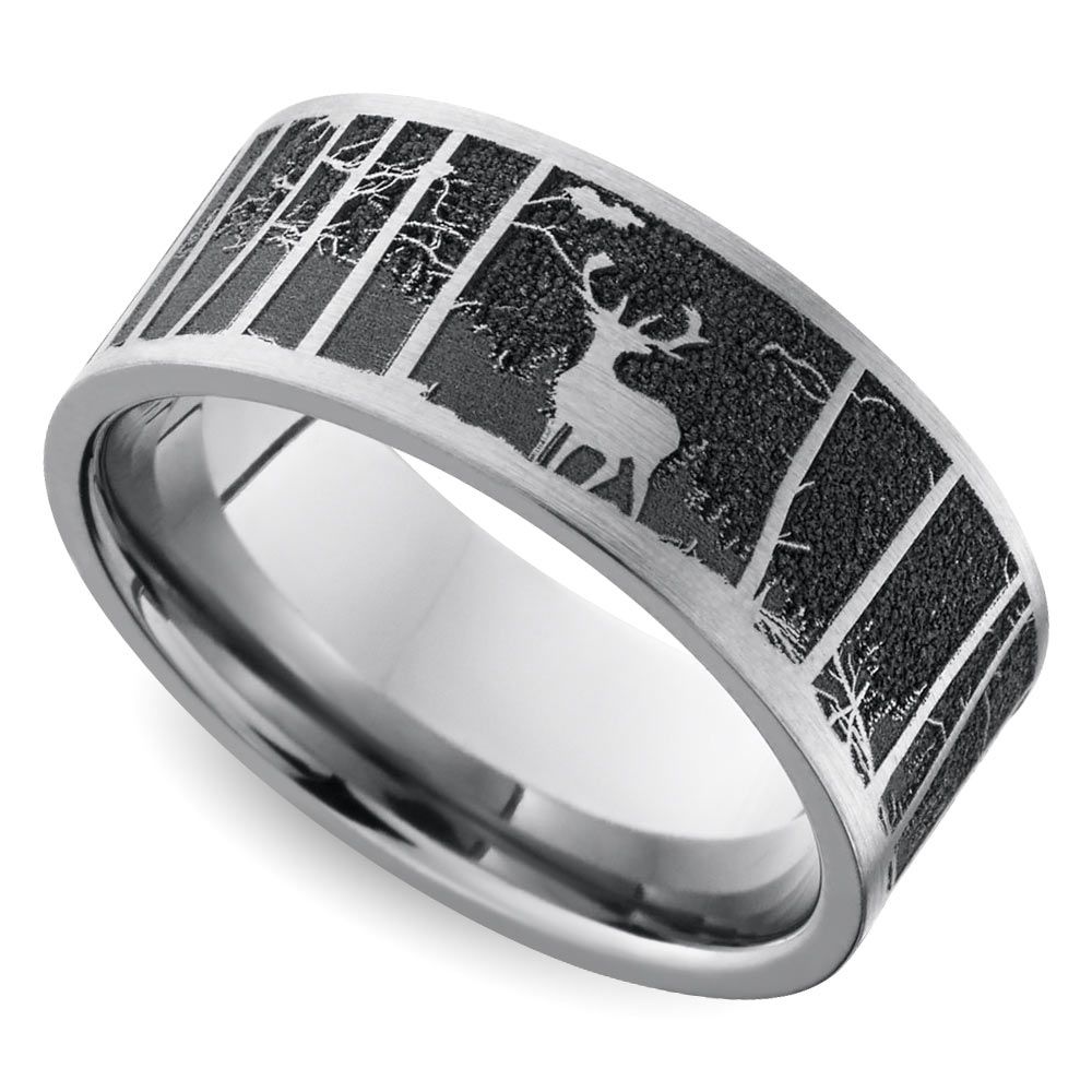 Nature Inspired Men's Rings Regarding Contemporary Mens Wedding Rings (View 8 of 15)