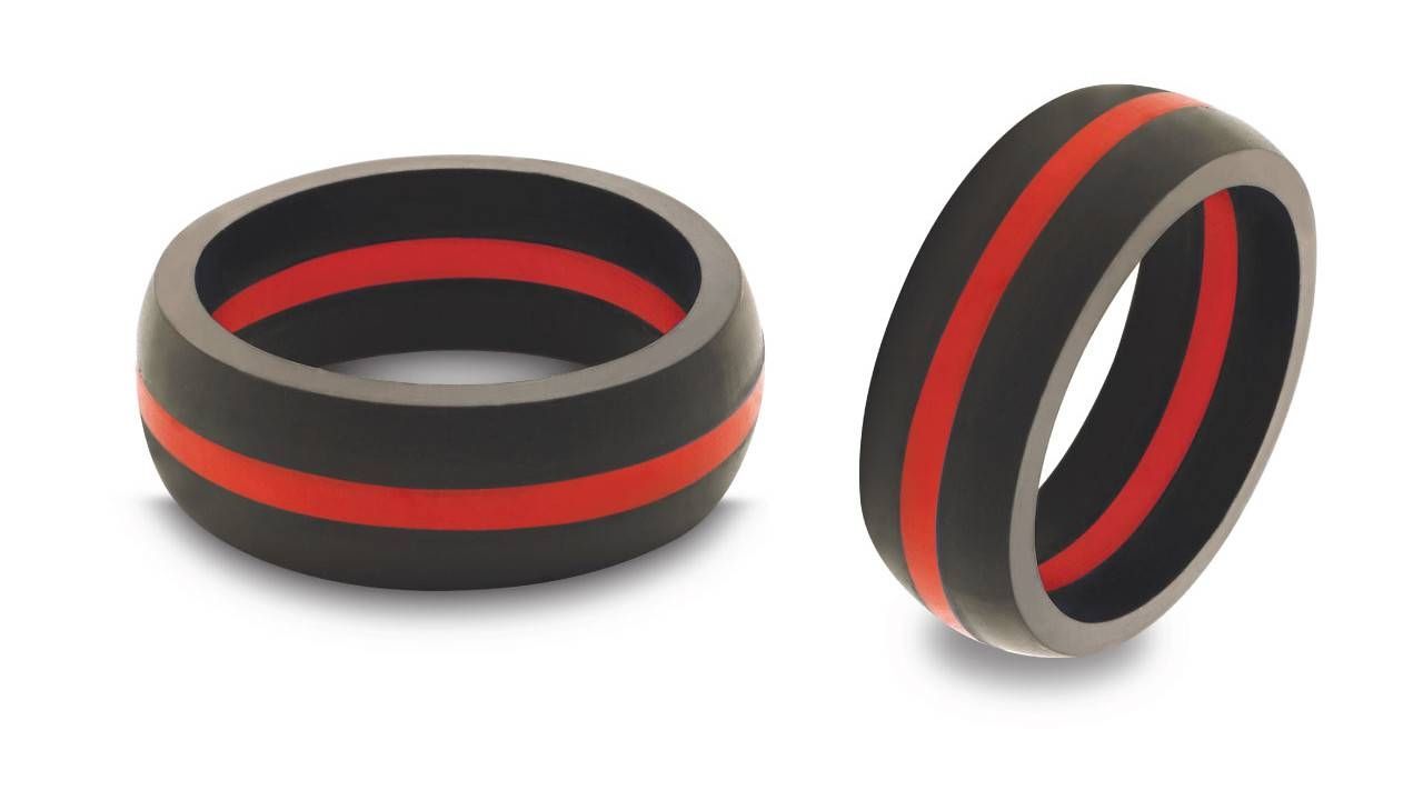 New Pending Content | Firehouse Inside Silicone Wedding Bands (View 12 of 15)